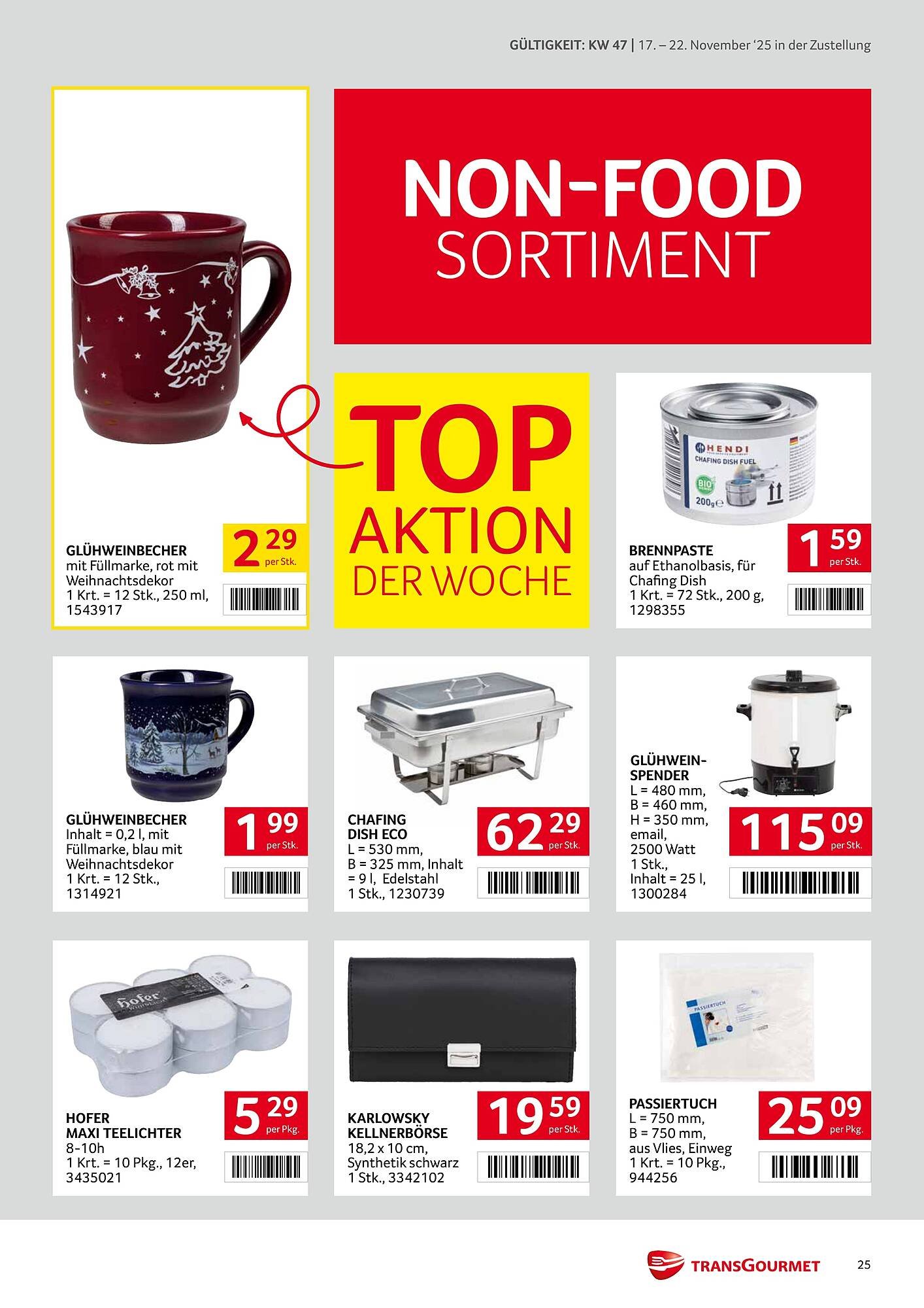 Transgourmet Flugblatt