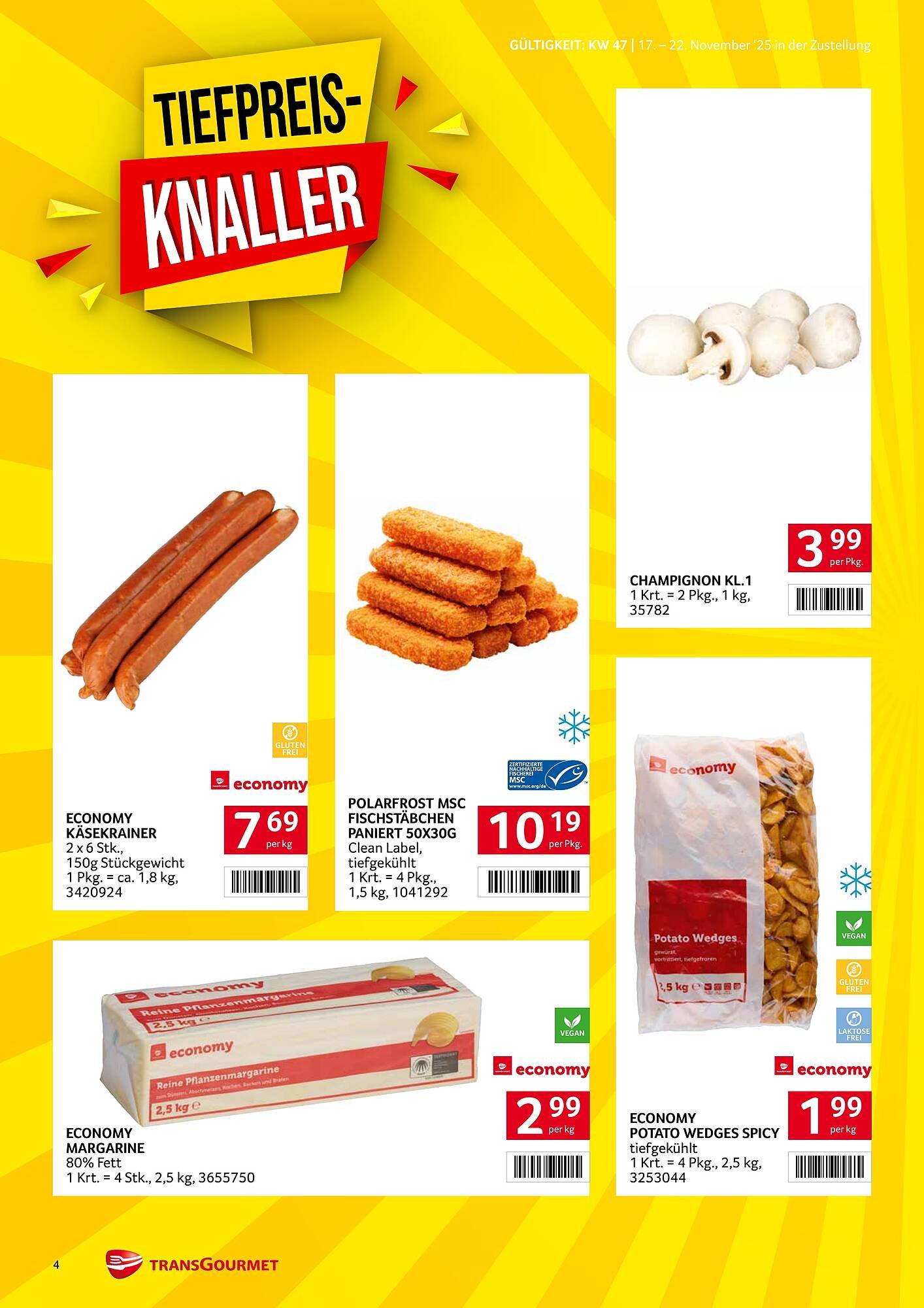 Transgourmet Flugblatt