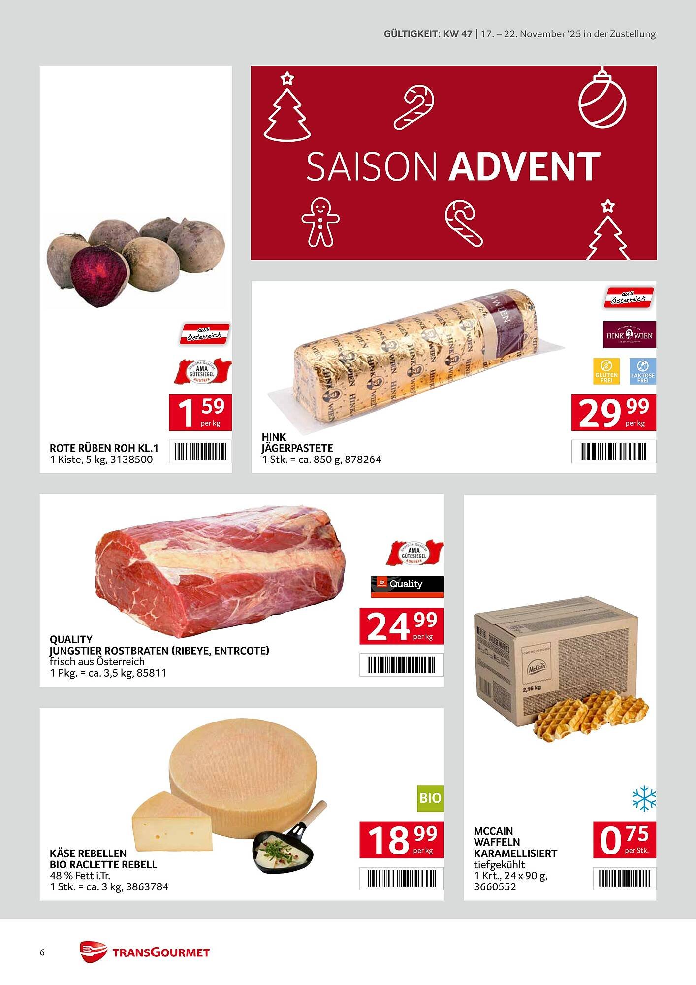 Transgourmet Flugblatt