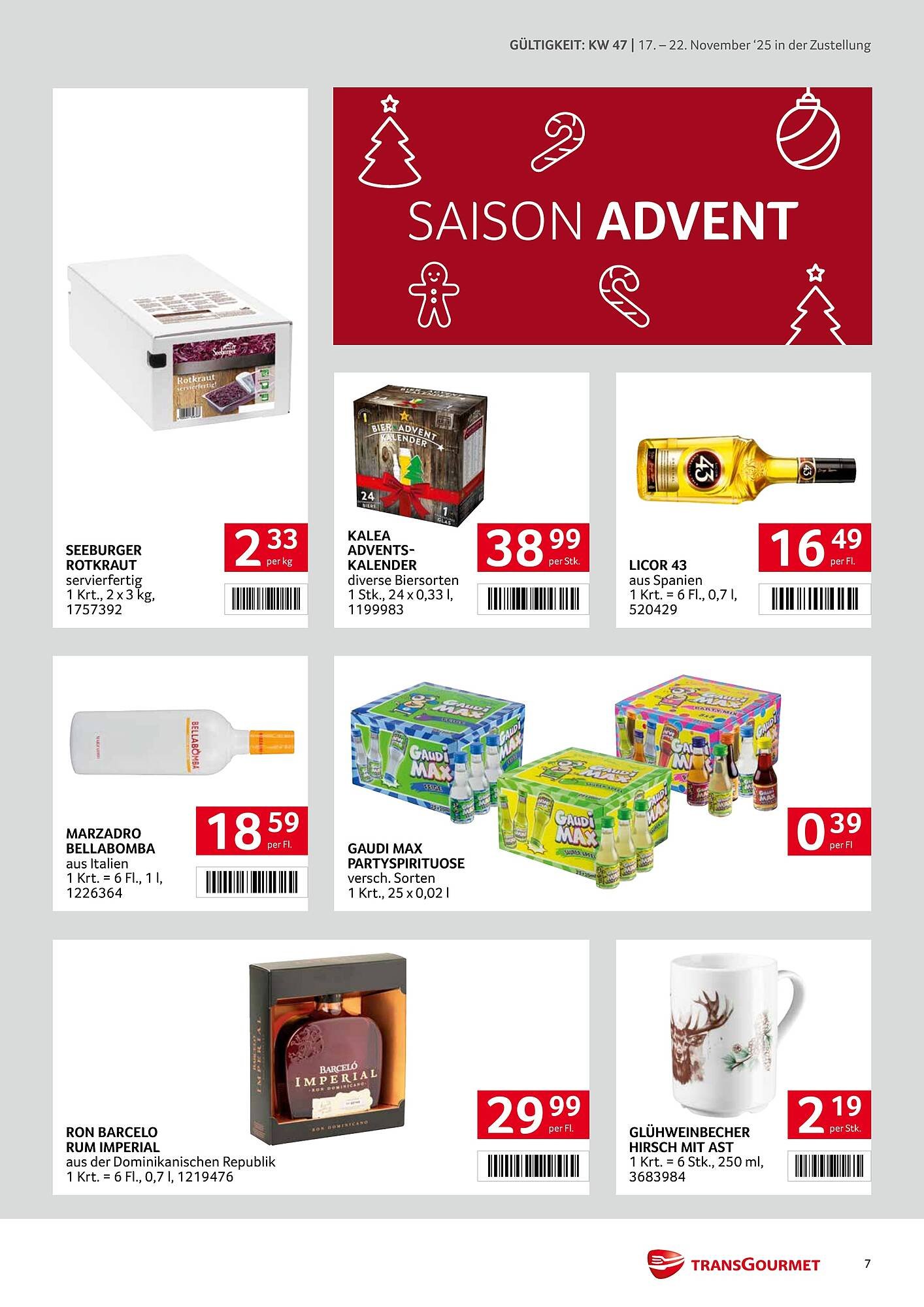 Transgourmet Flugblatt