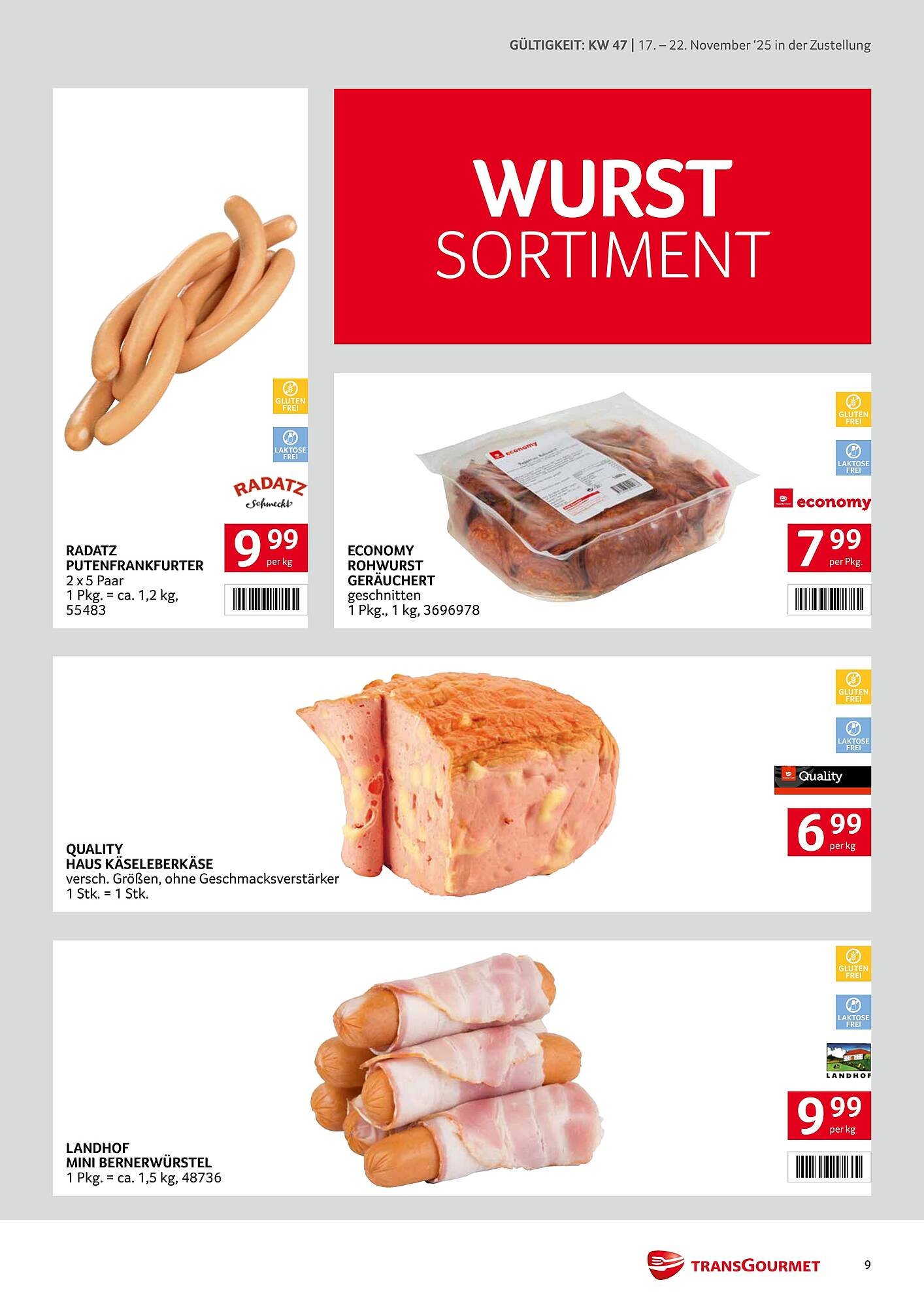 Transgourmet Flugblatt