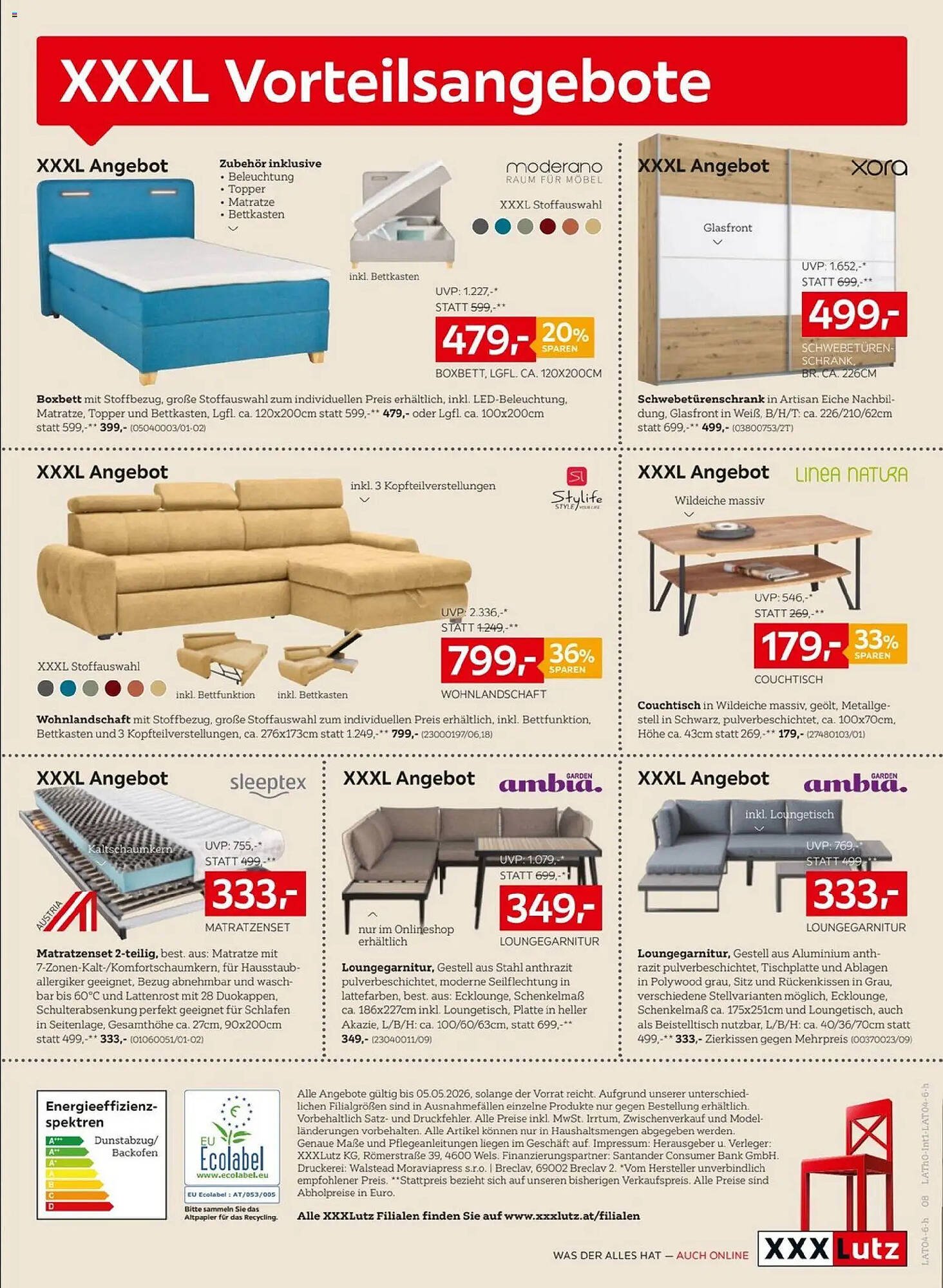 XXXLutz Prospekt