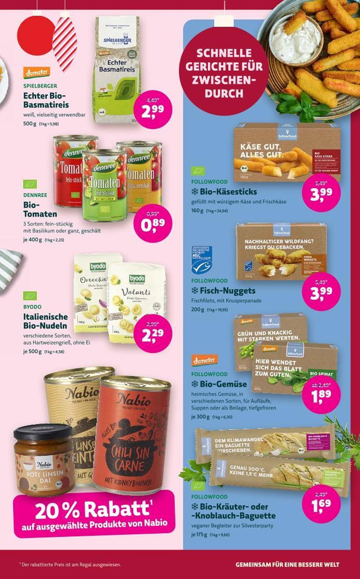 Denn's Biomarkt Flugblatt