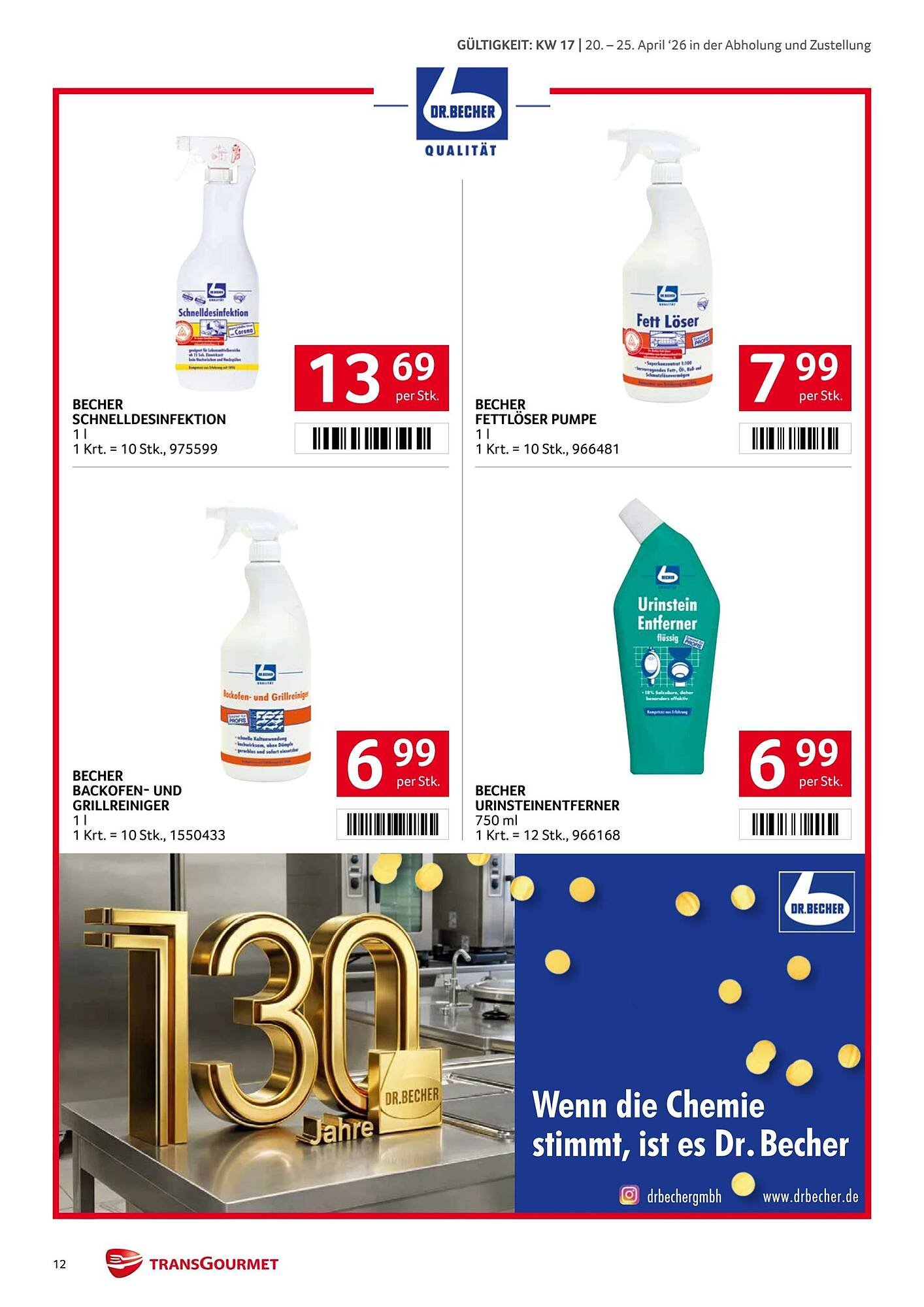 Transgourmet Flugblatt