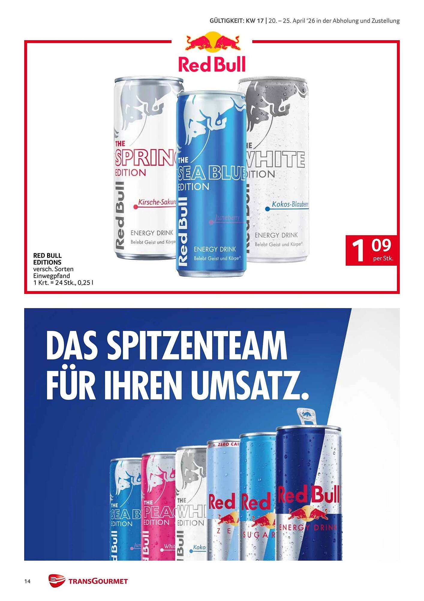 Transgourmet Flugblatt