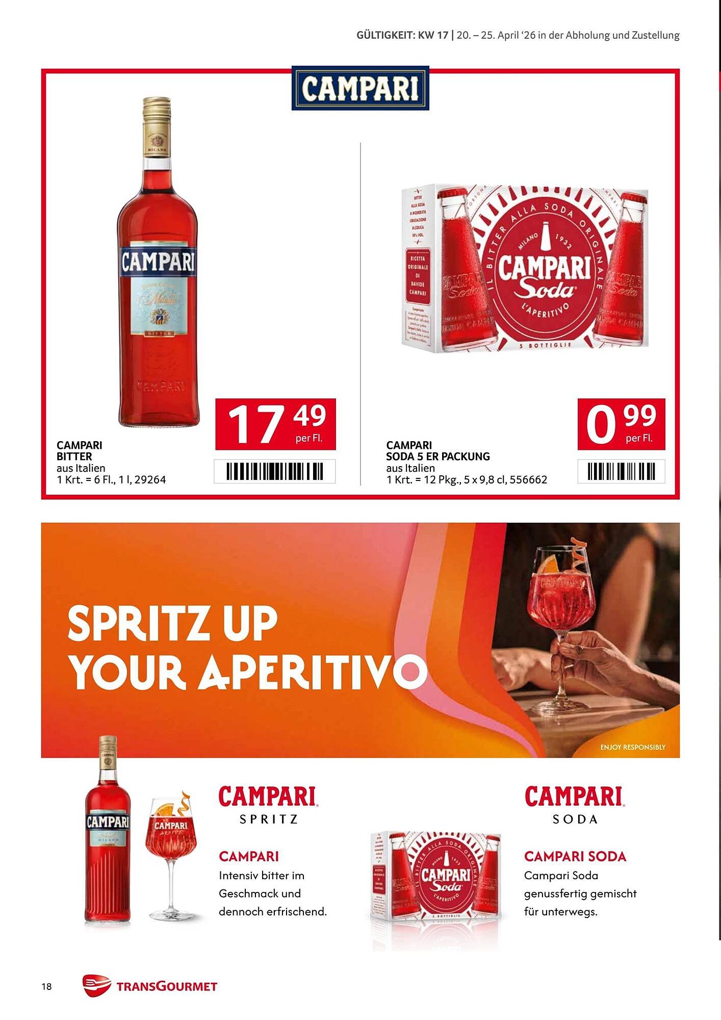 Transgourmet Flugblatt