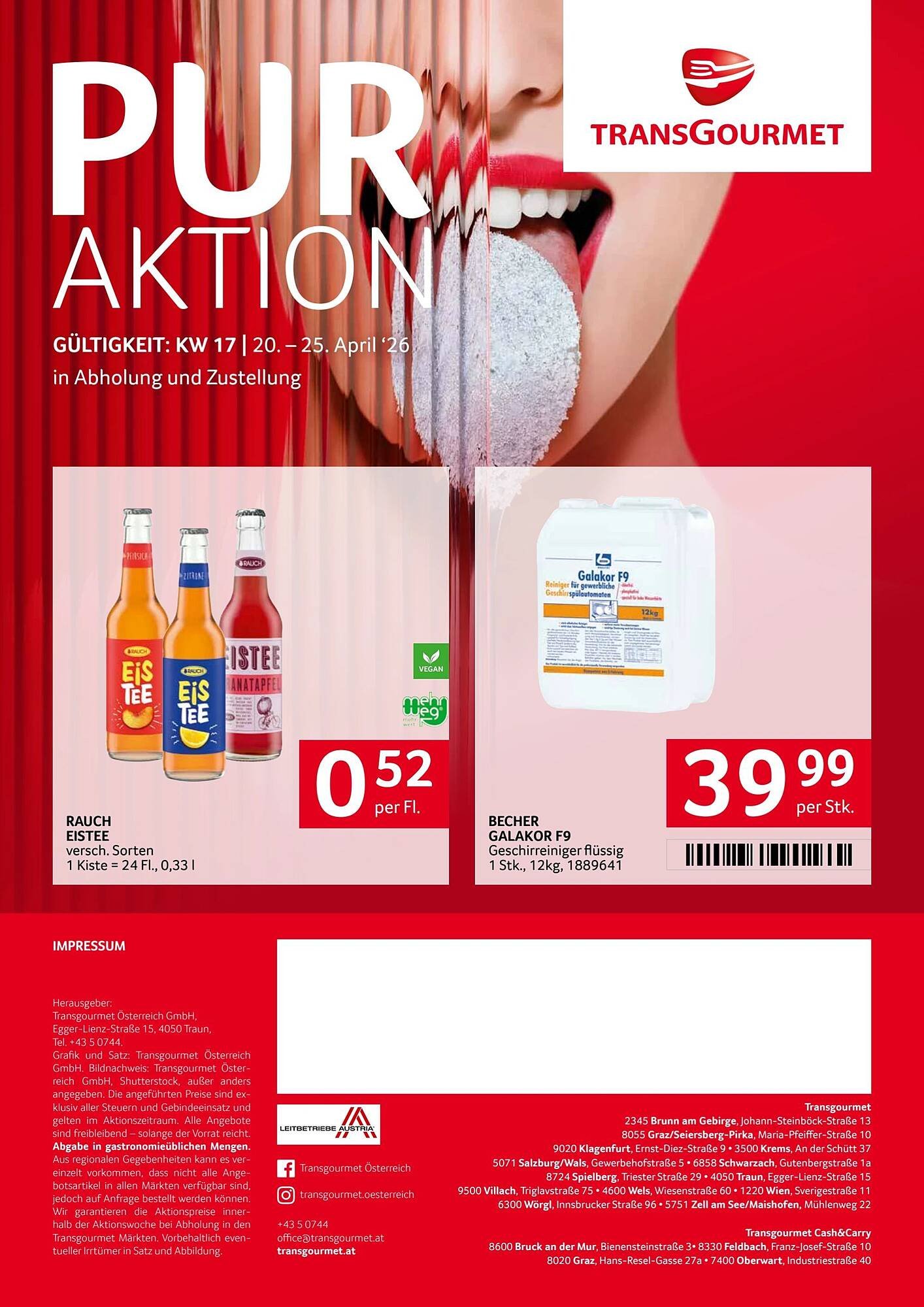 Transgourmet Flugblatt