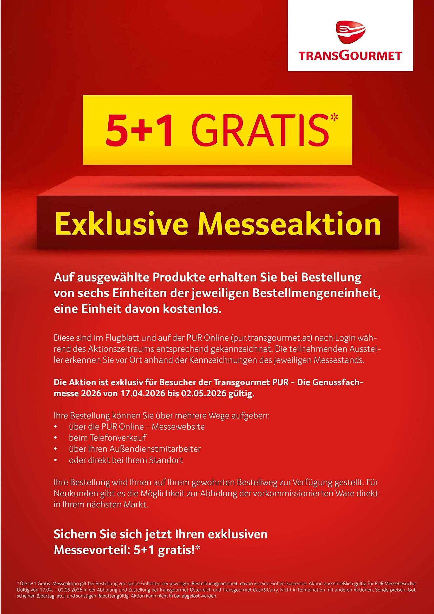Transgourmet Flugblatt