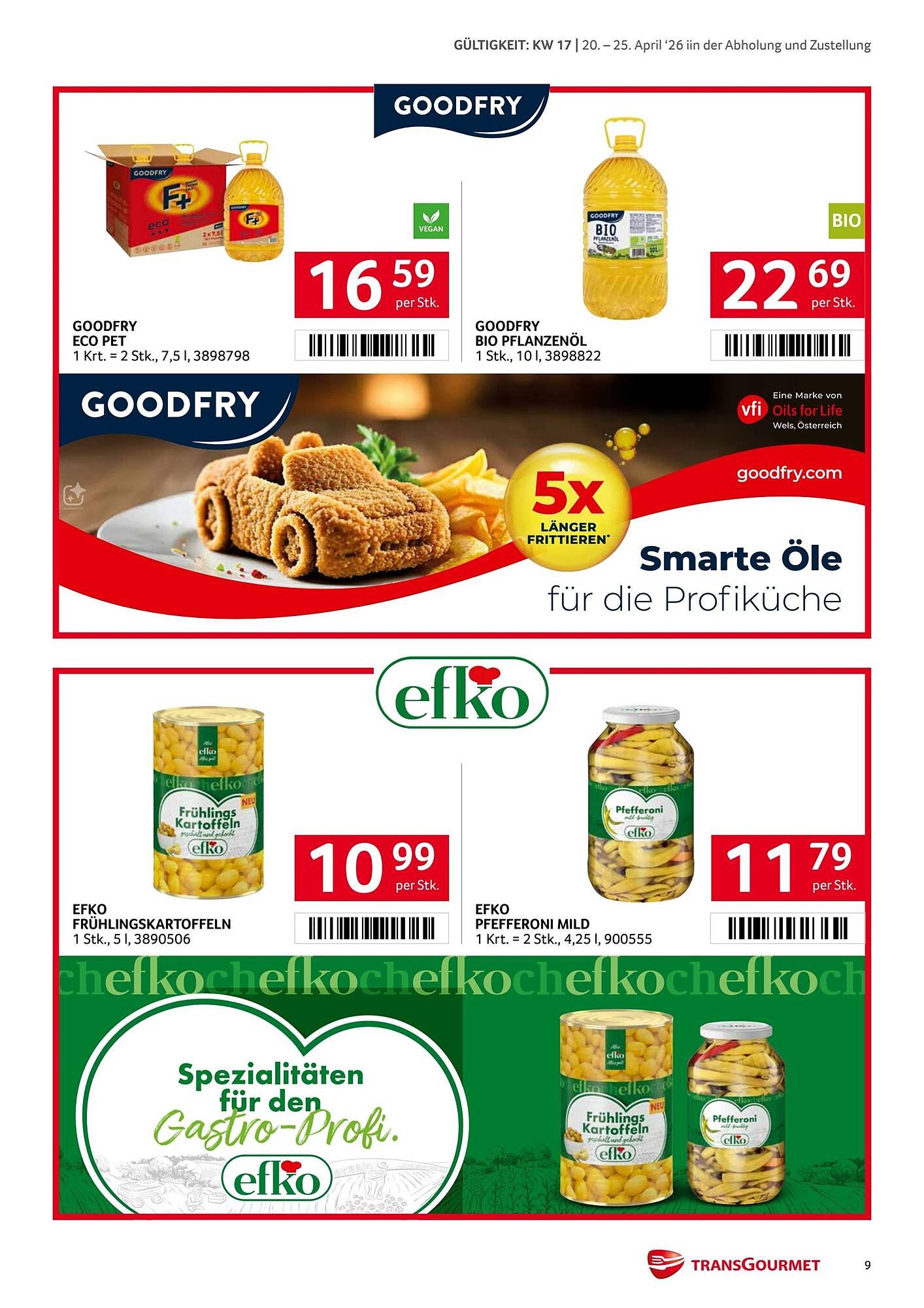 Transgourmet Flugblatt