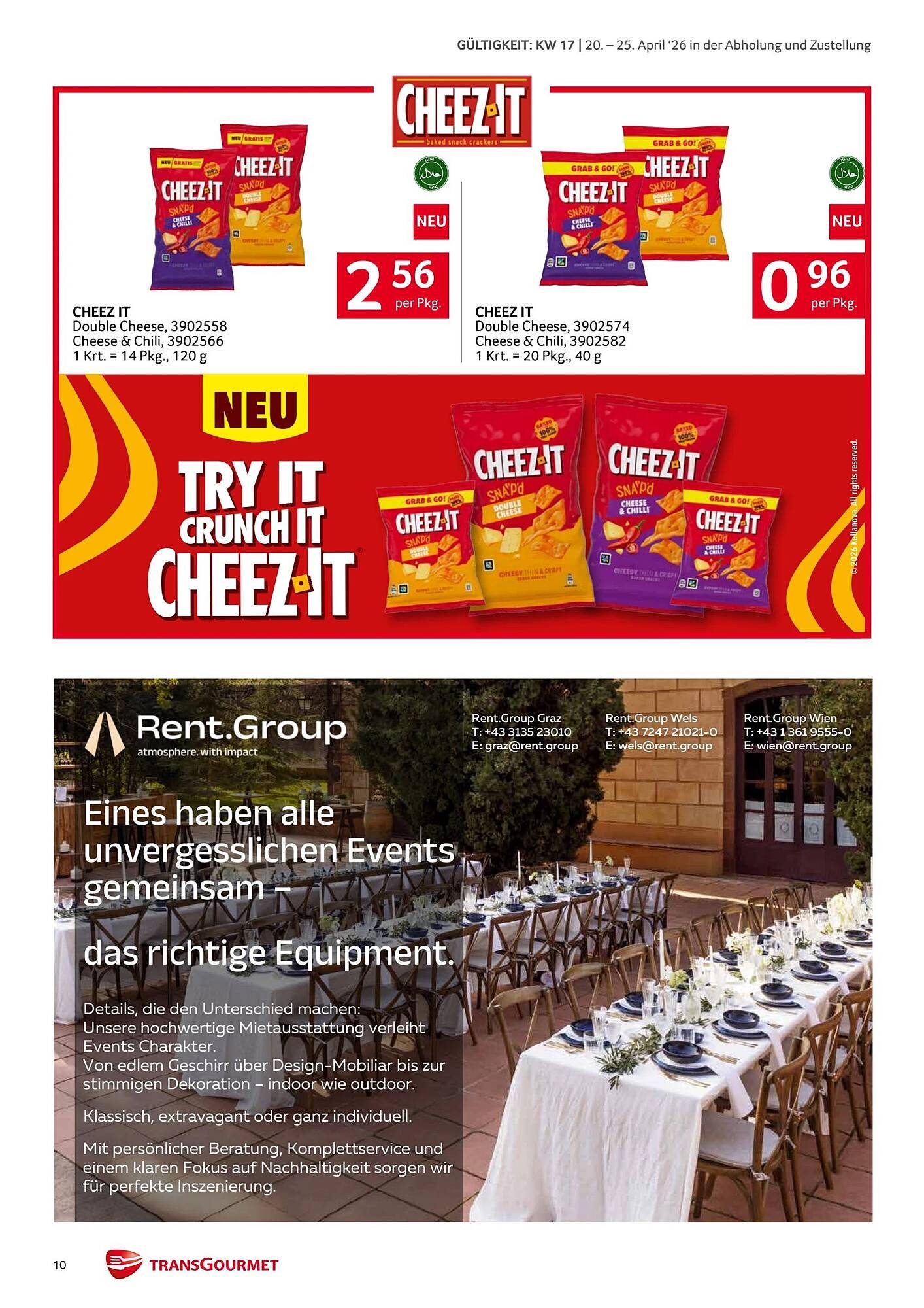 Transgourmet Flugblatt