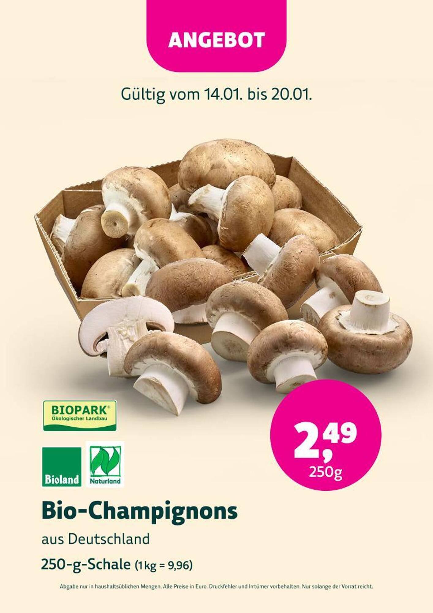 Denn's Biomarkt Flugblatt