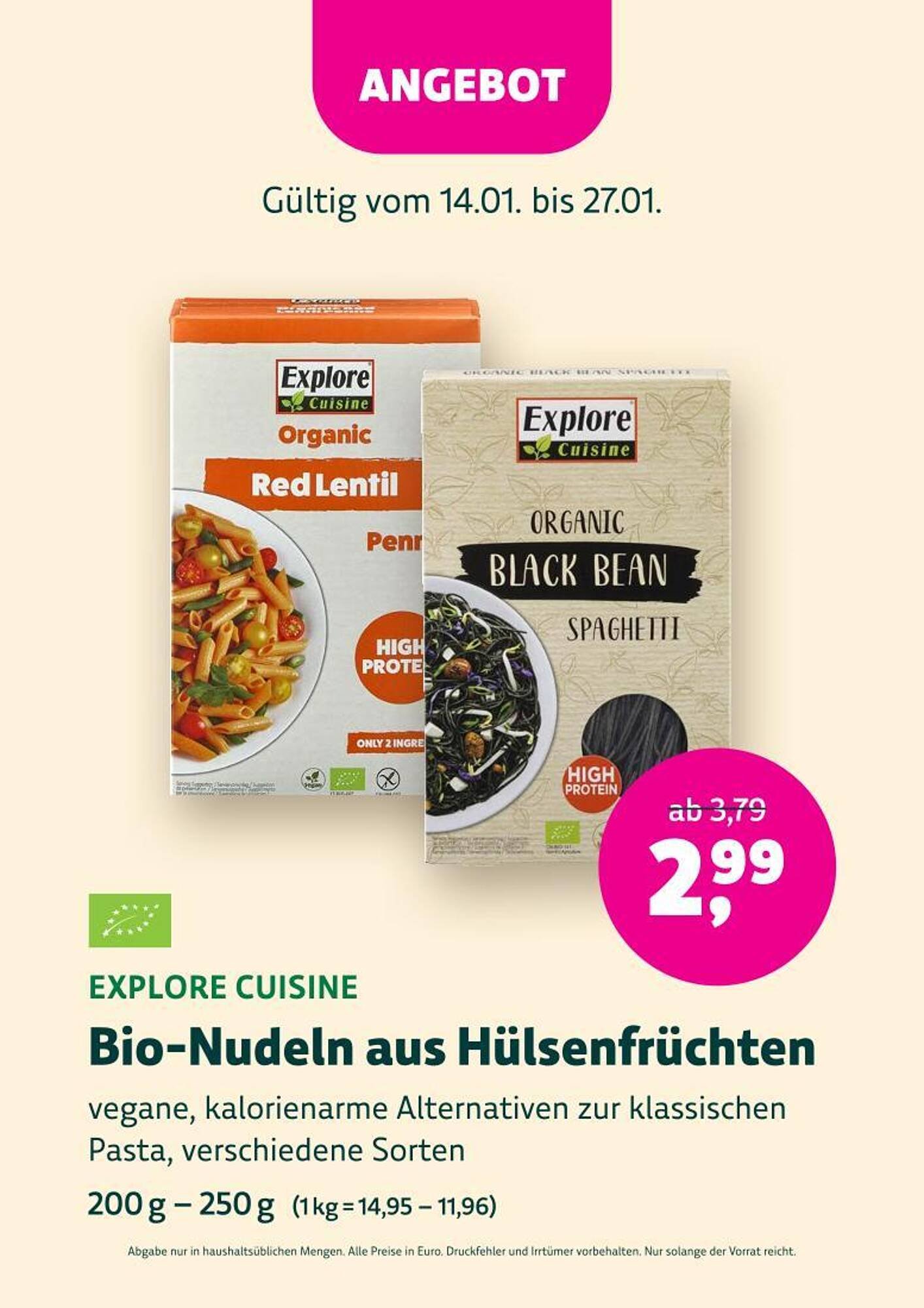 Denn's Biomarkt Flugblatt