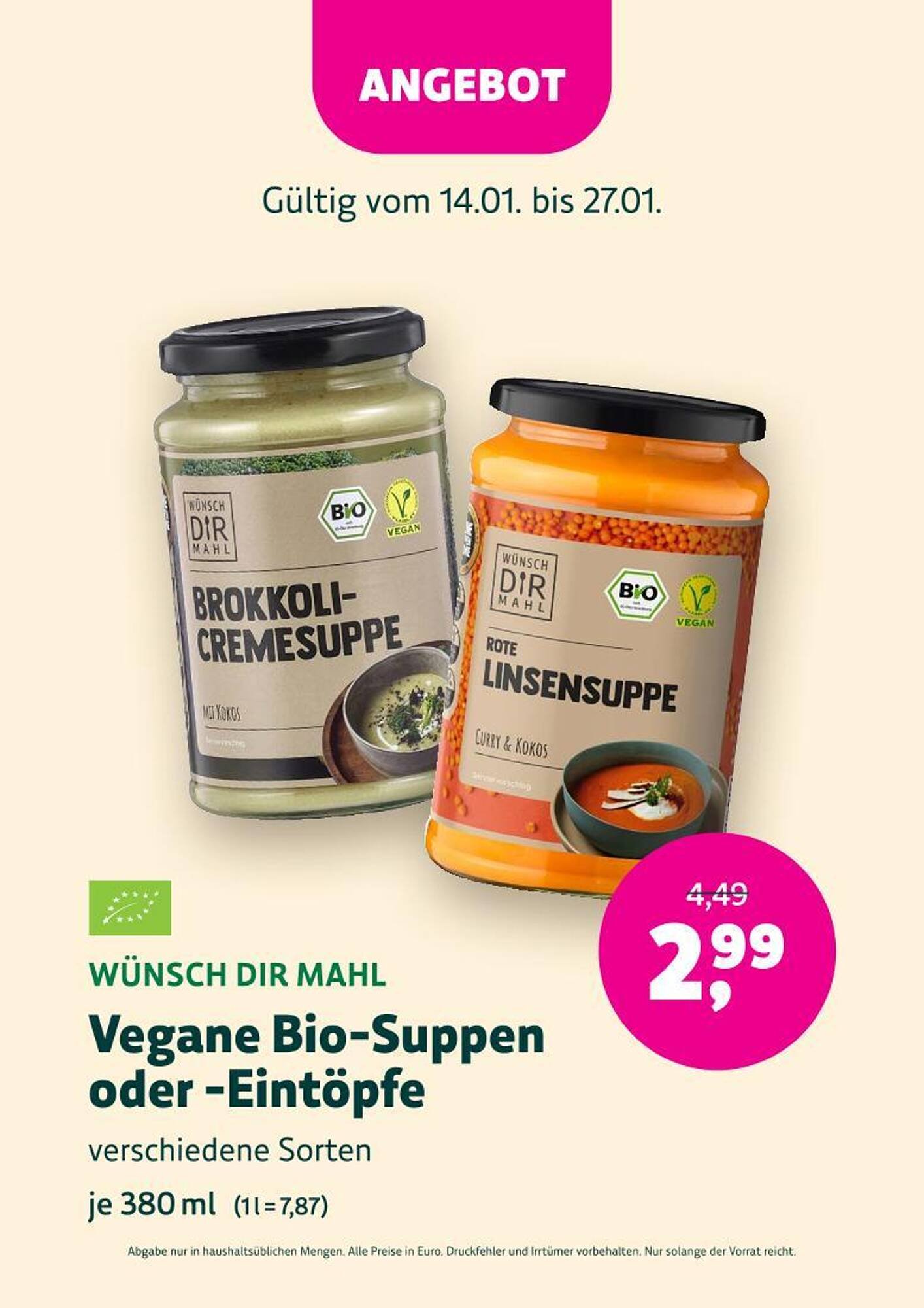 Denn's Biomarkt Flugblatt