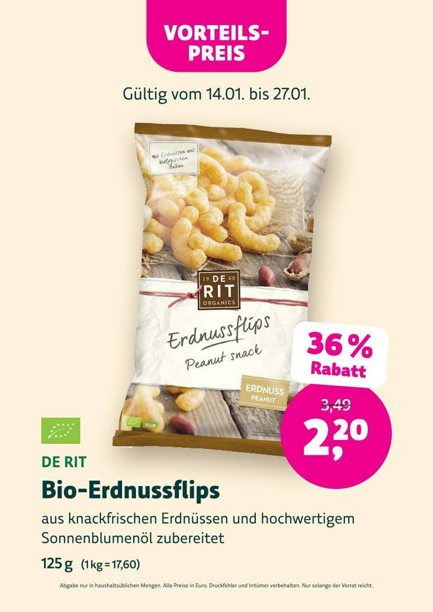 Denn's Biomarkt Flugblatt