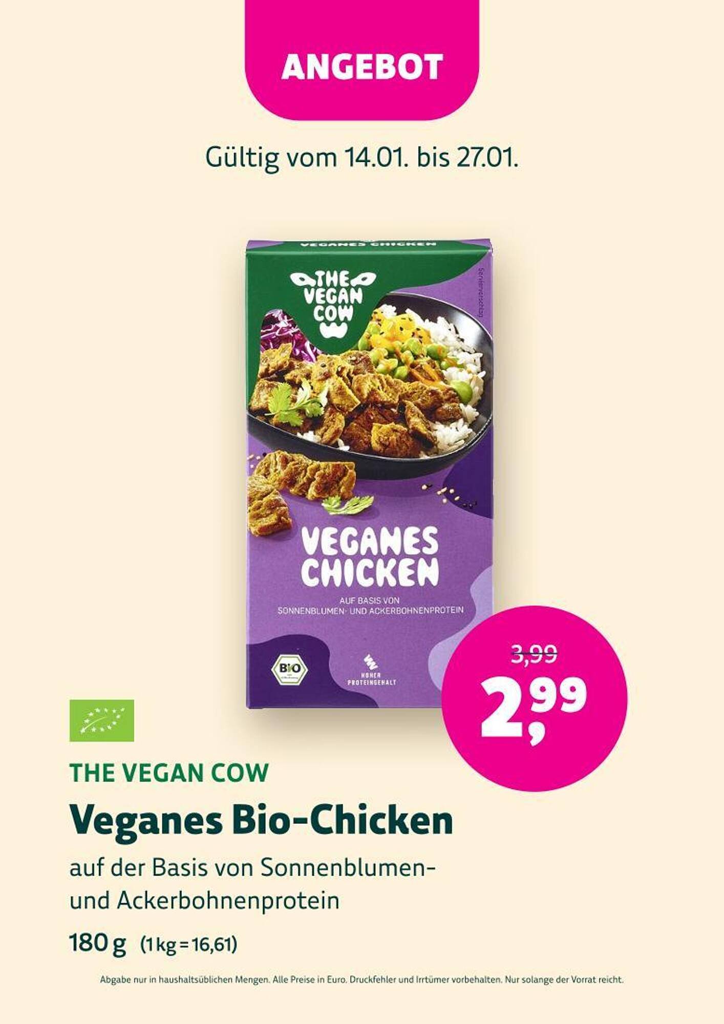 Denn's Biomarkt Flugblatt