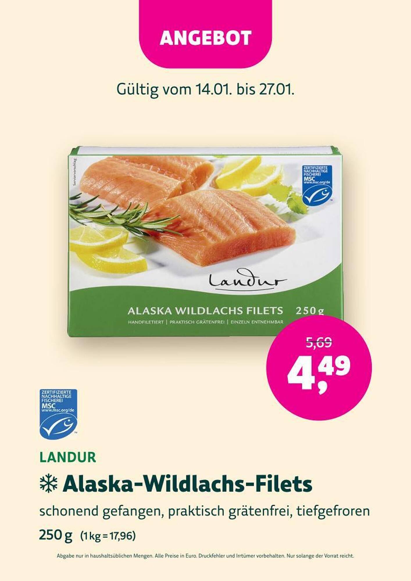 Denn's Biomarkt Flugblatt