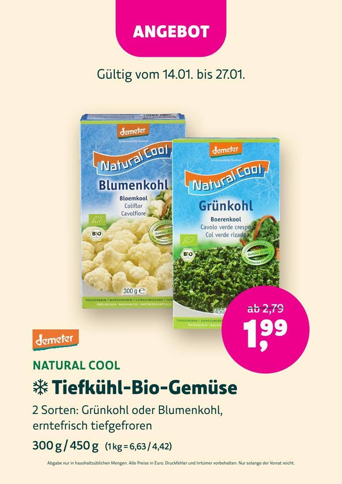 Denn's Biomarkt Flugblatt
