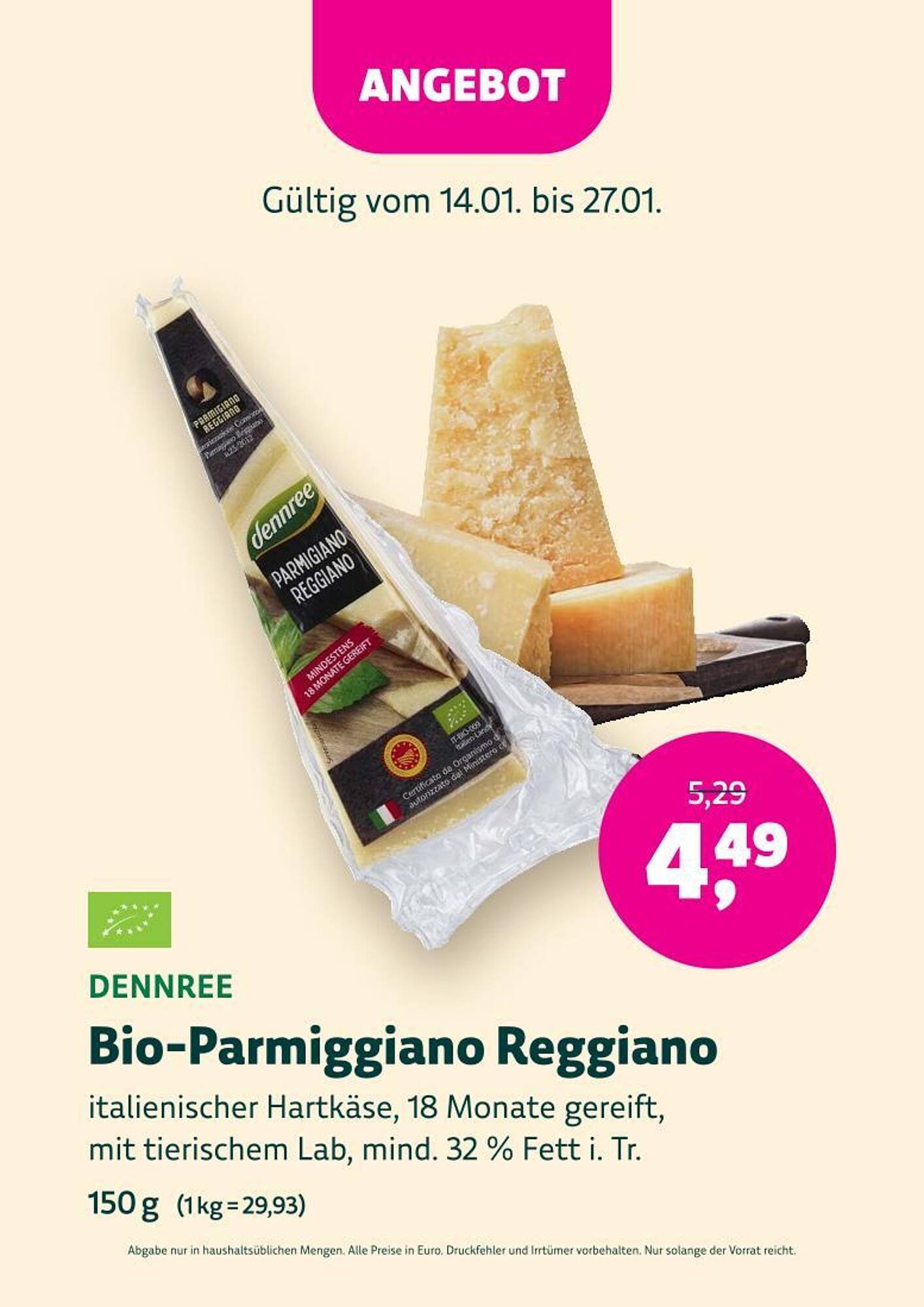 Denn's Biomarkt Flugblatt