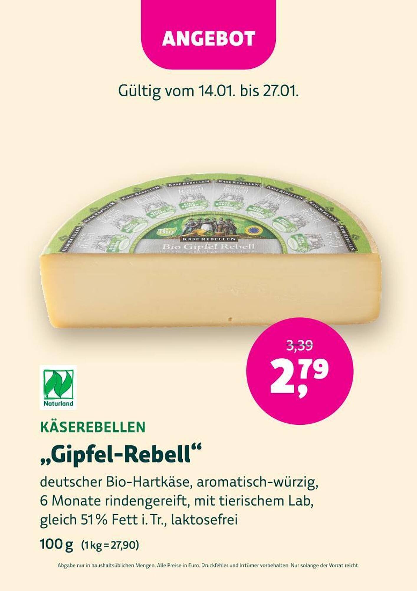 Denn's Biomarkt Flugblatt