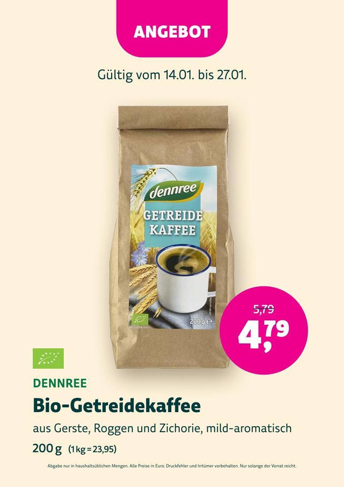 Denn's Biomarkt Flugblatt