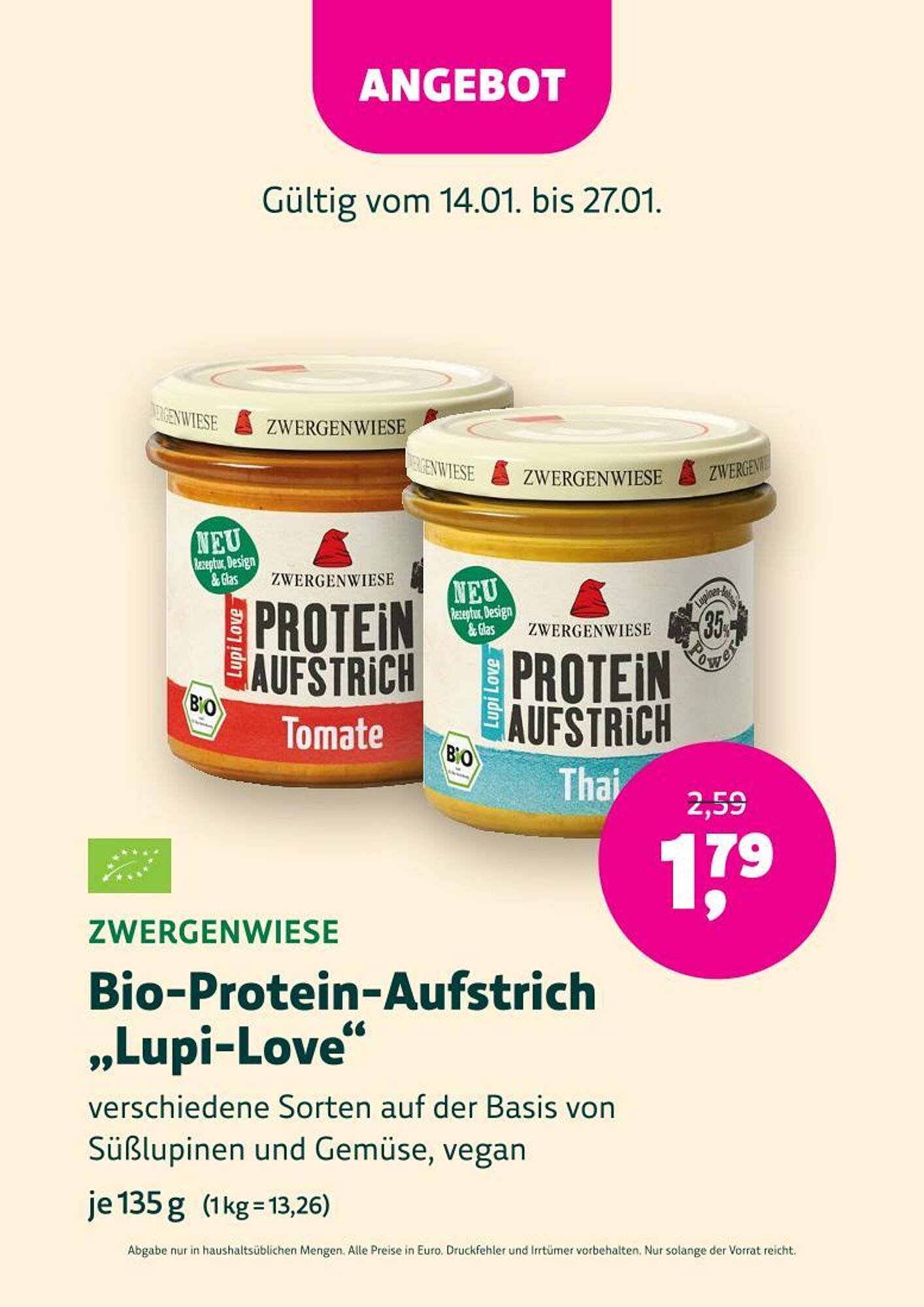 Denn's Biomarkt Flugblatt