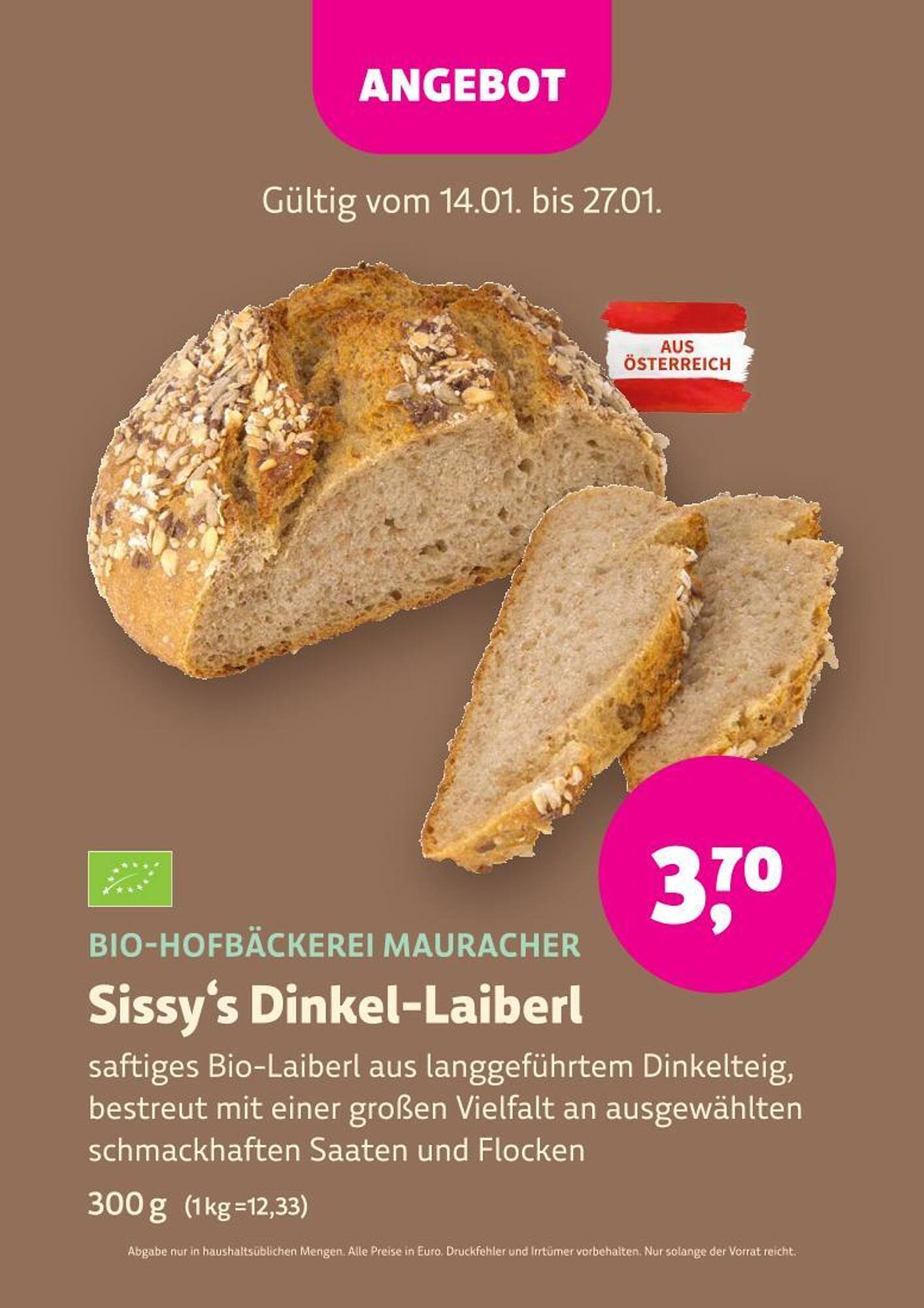 Denn's Biomarkt Flugblatt