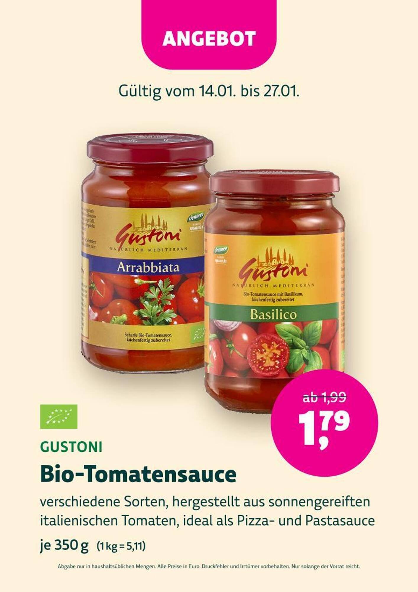 Denn's Biomarkt Flugblatt