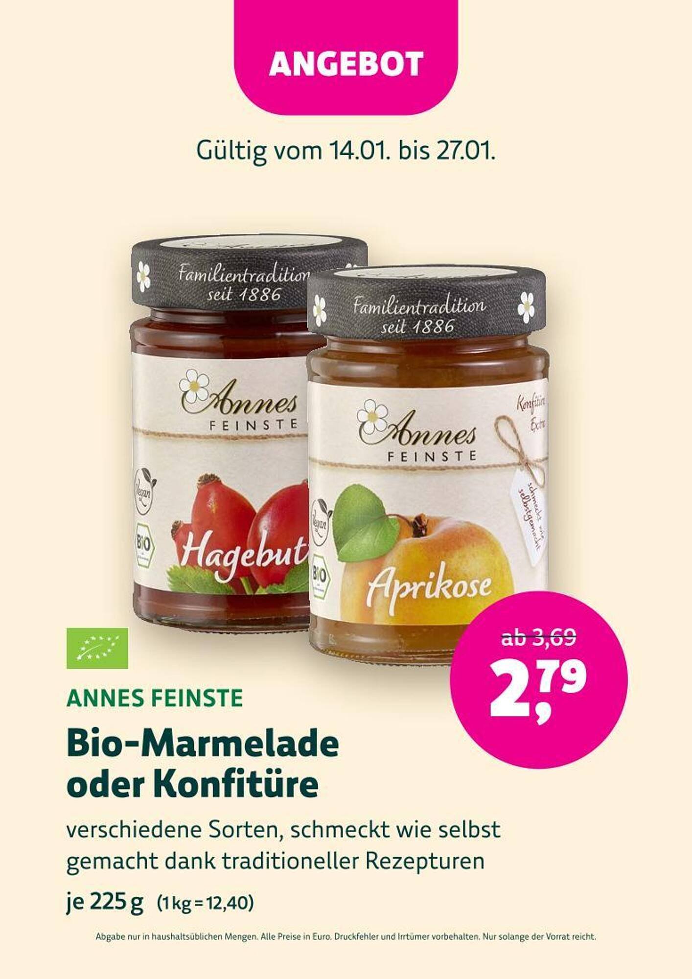Denn's Biomarkt Flugblatt