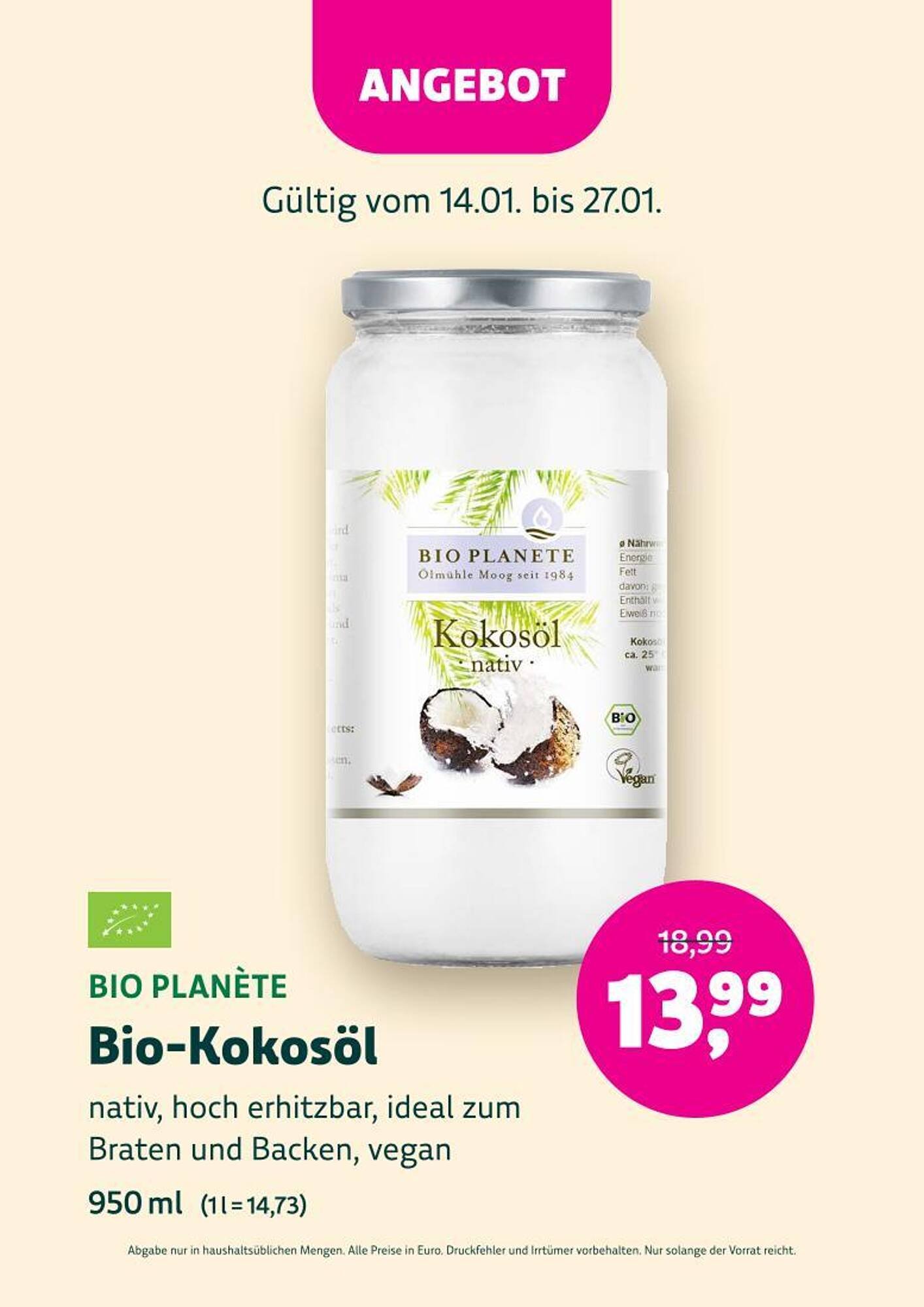 Denn's Biomarkt Flugblatt