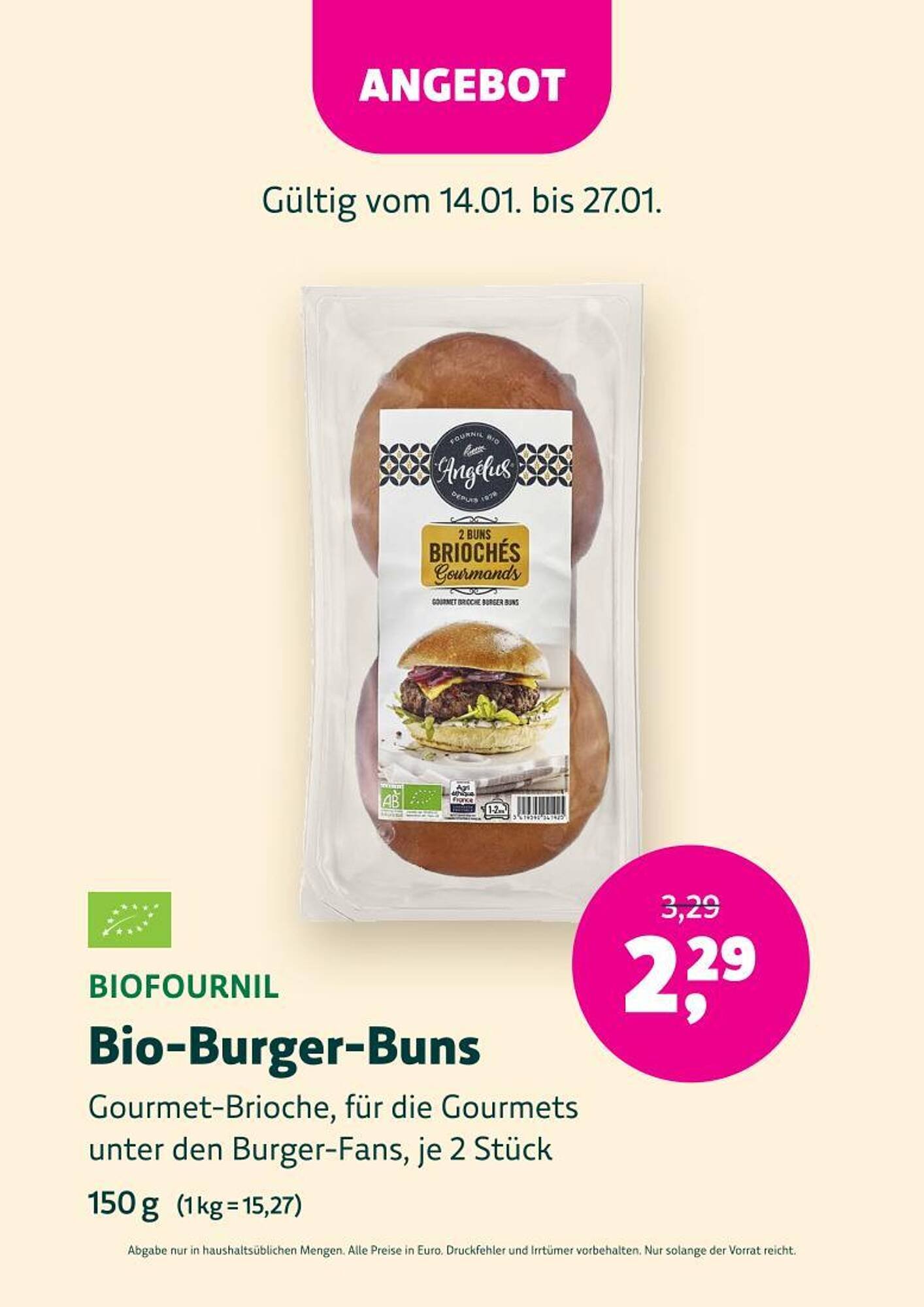 Denn's Biomarkt Flugblatt