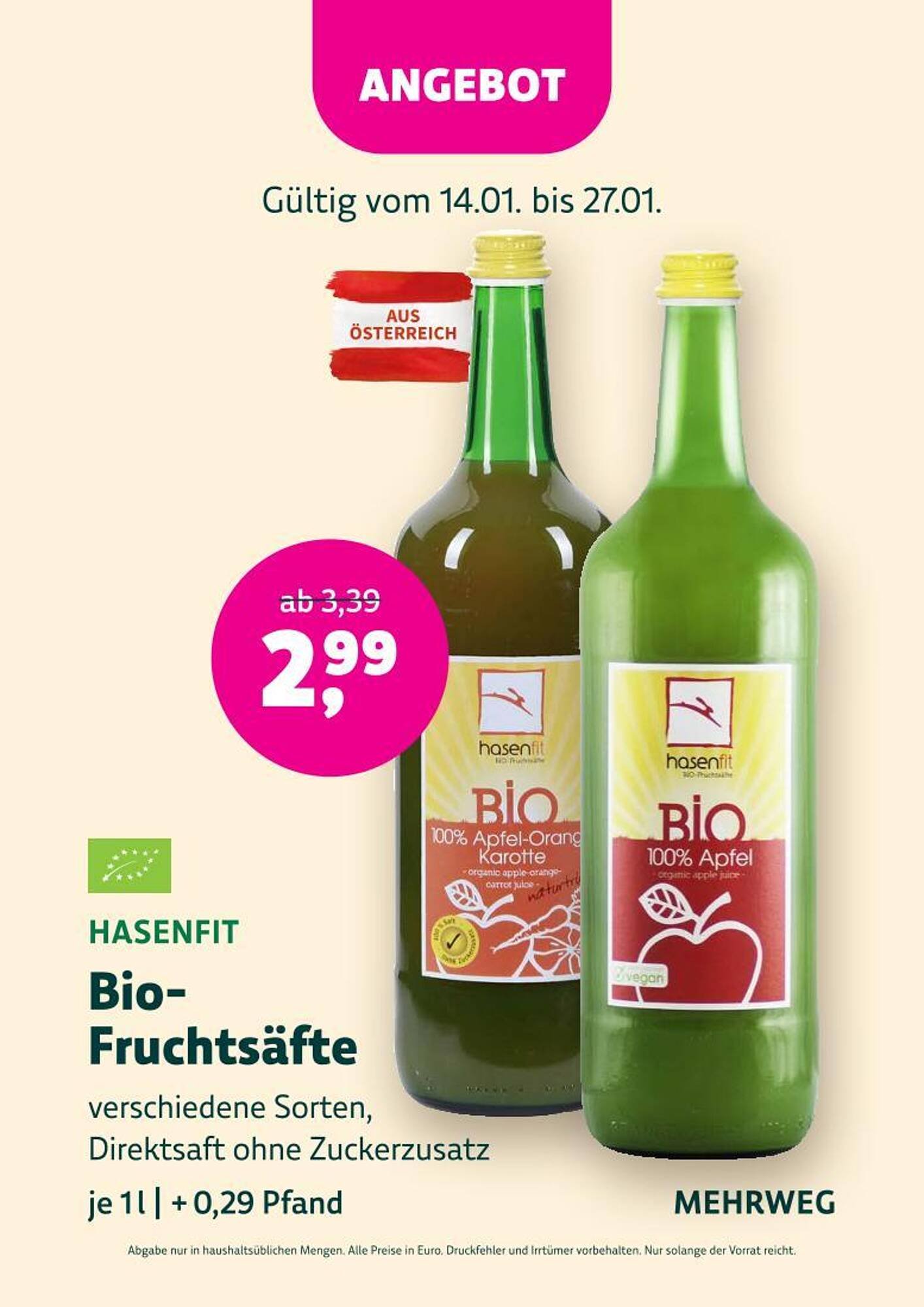 Denn's Biomarkt Flugblatt