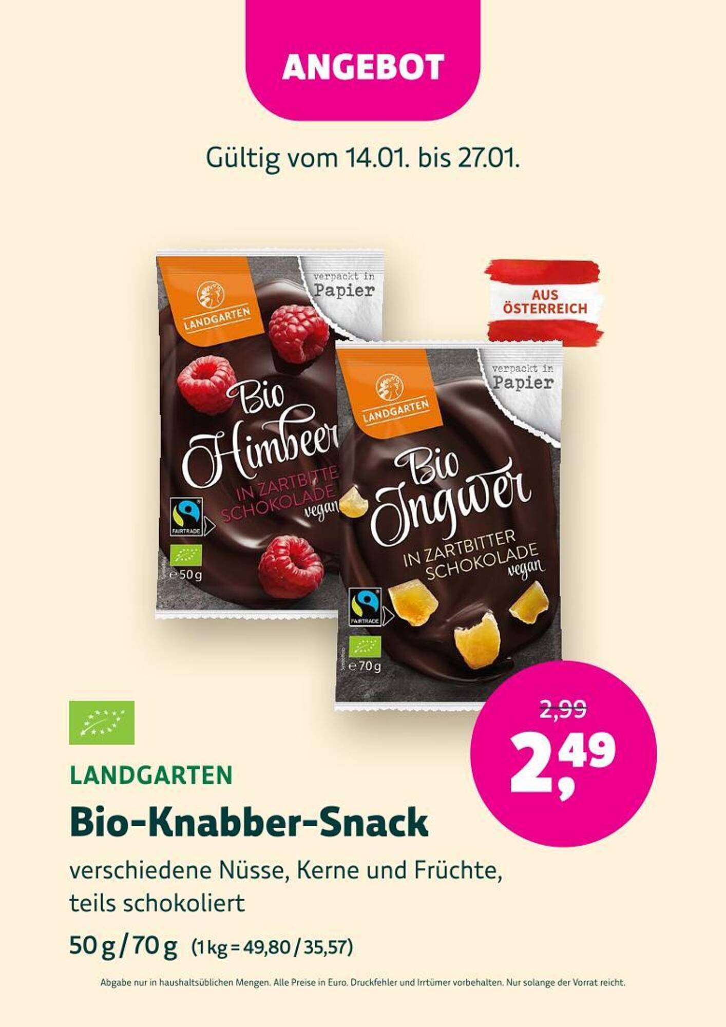 Denn's Biomarkt Flugblatt