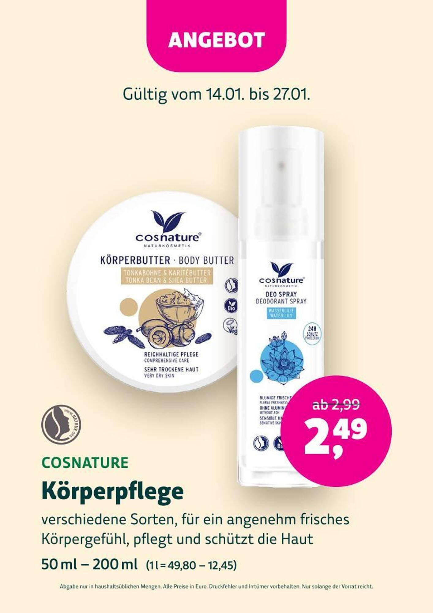 Denn's Biomarkt Flugblatt