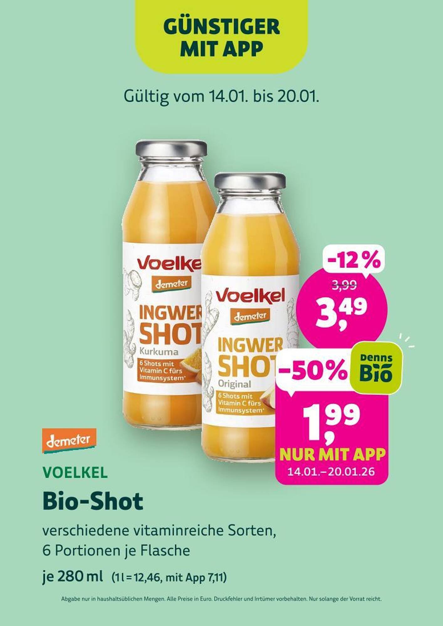 Denn's Biomarkt Flugblatt