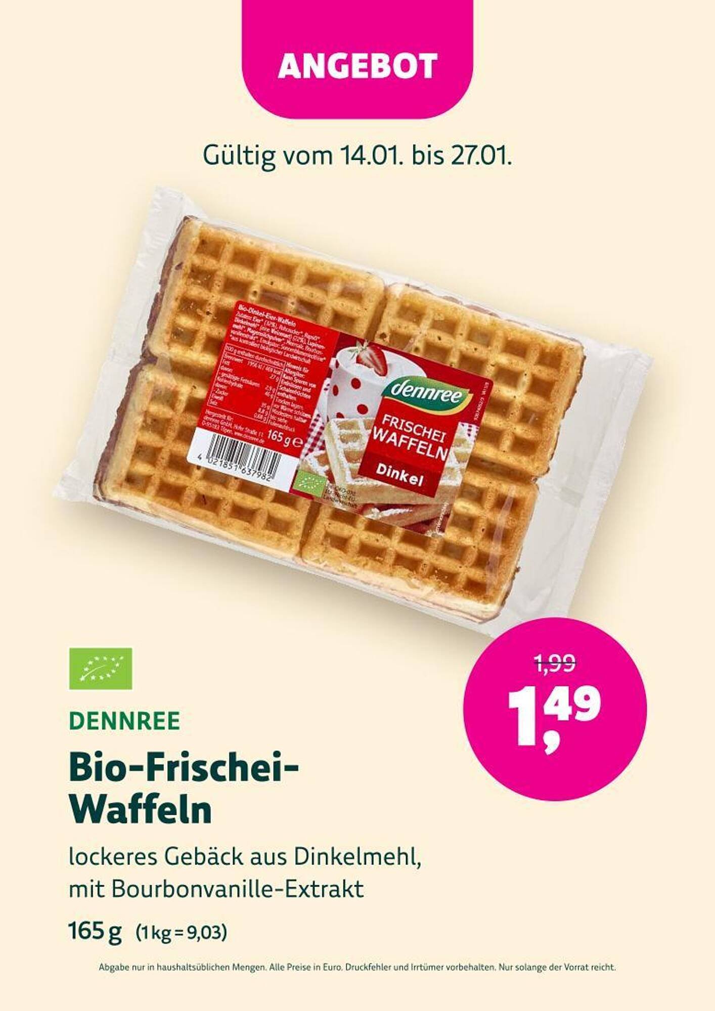 Denn's Biomarkt Flugblatt
