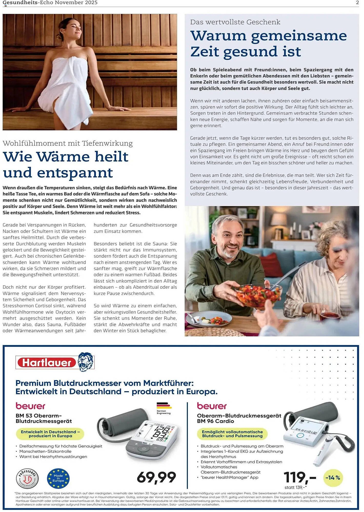 Hartlauer Flugblatt (2025-11-01 - 2025-11-30)