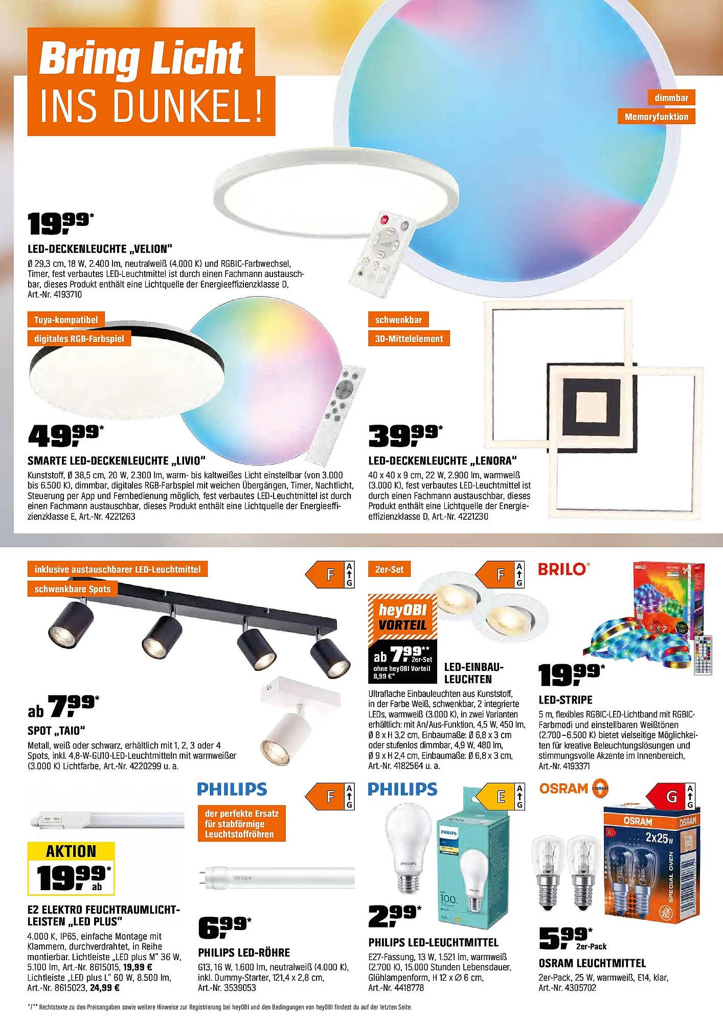 OBI Flugblatt (2025-11-01 - 2025-11-13) | 12