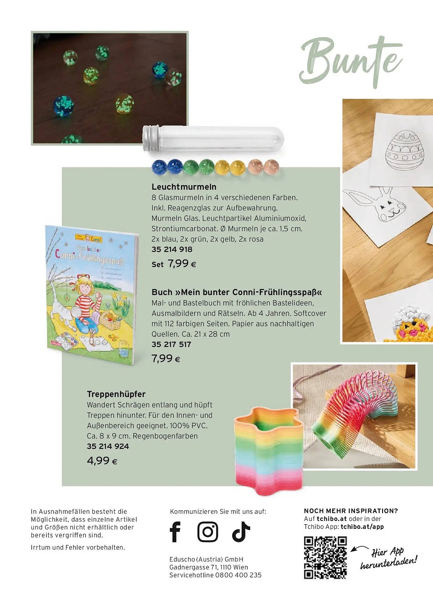 Tchibo Eduscho Flugblatt