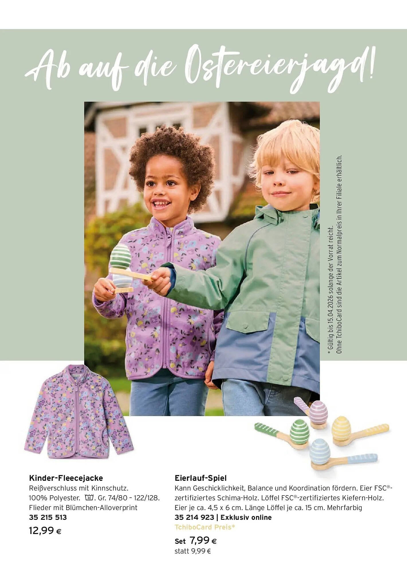 Tchibo Eduscho Flugblatt