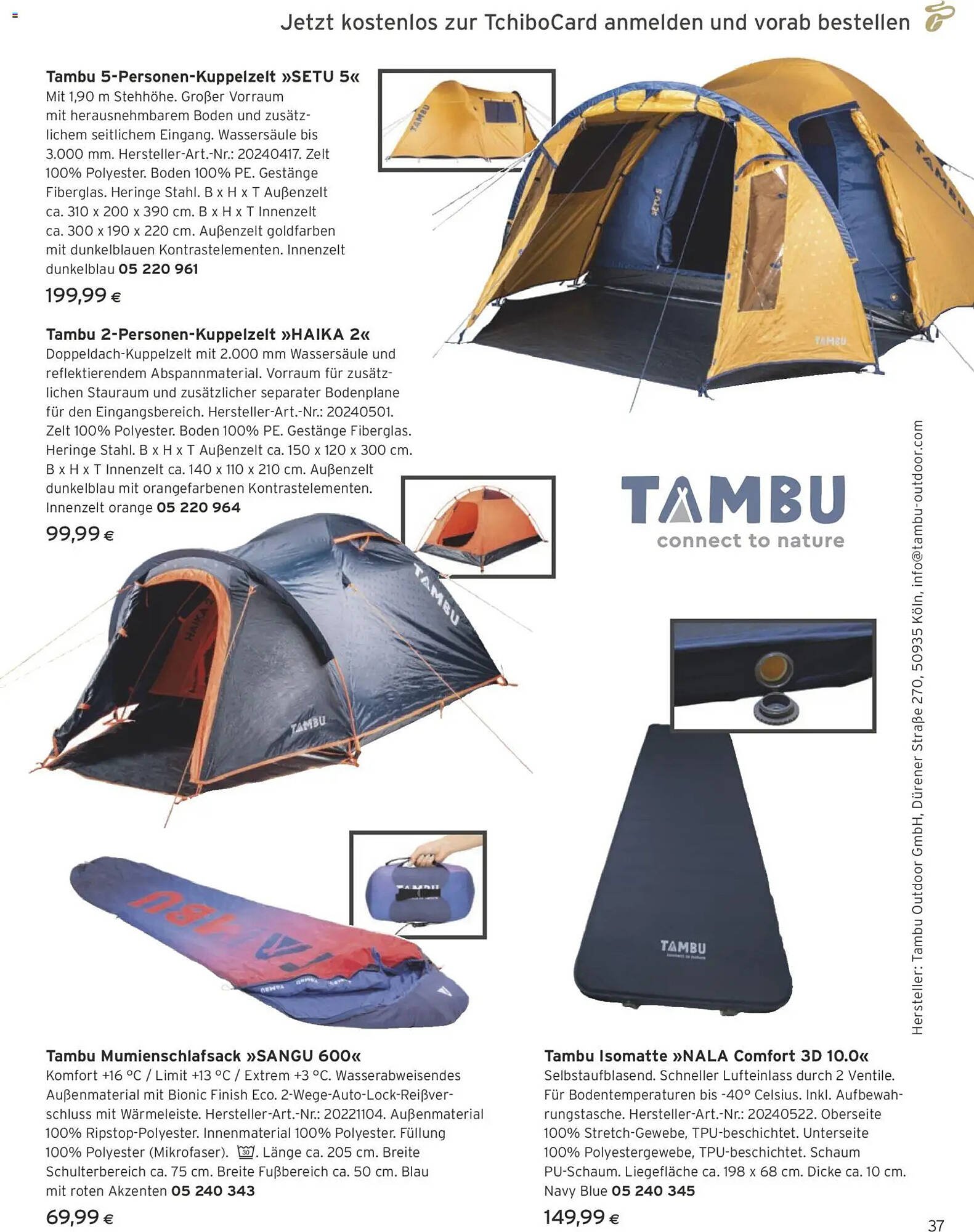 Tchibo Eduscho Flugblatt