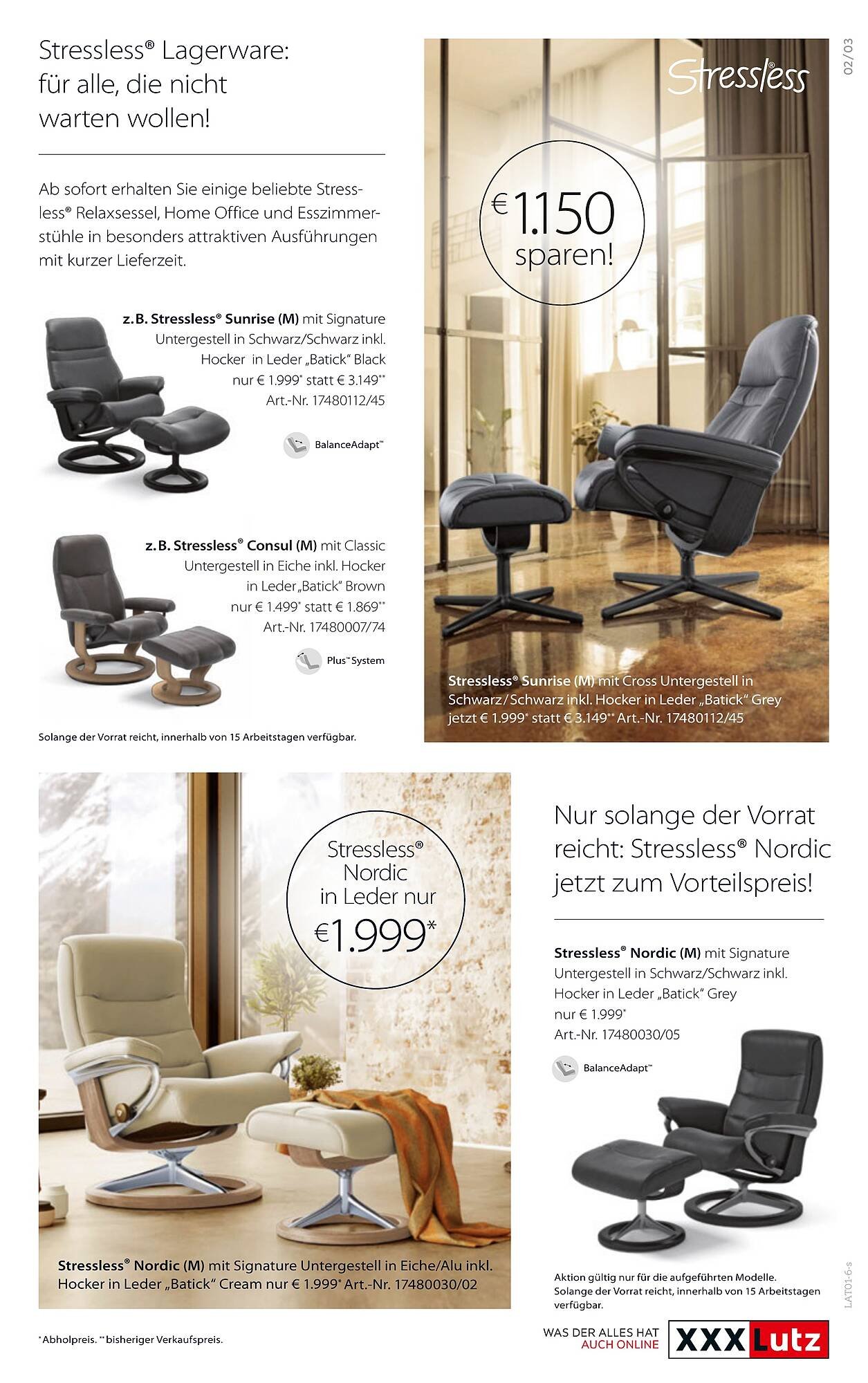XXXLutz Prospekt