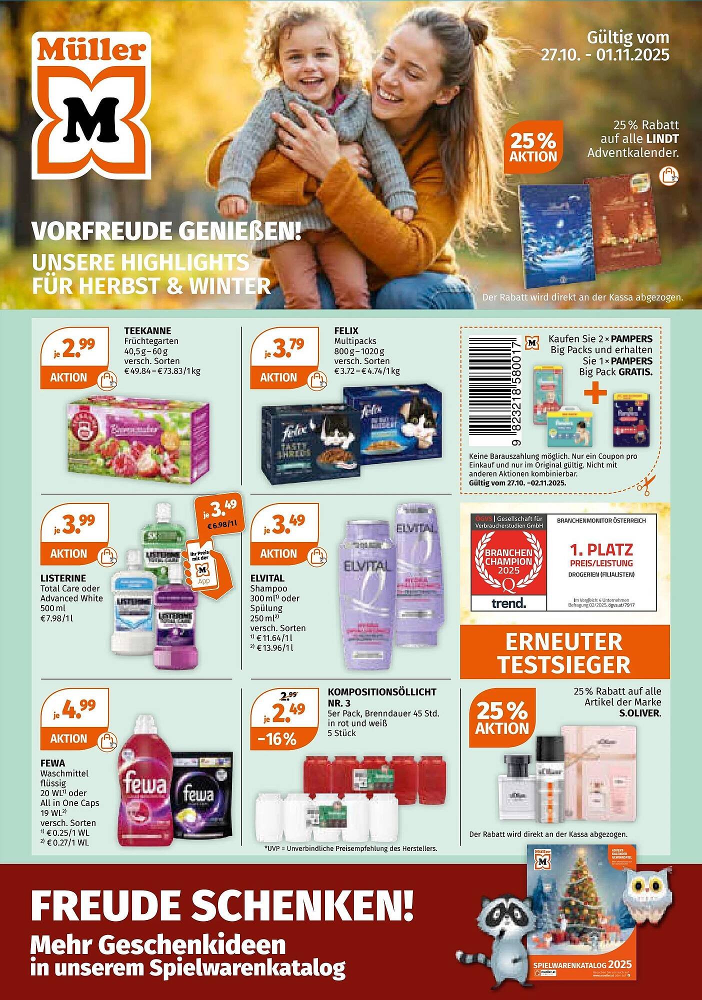 Müller Flugblatt (2025-10-27 - 2025-11-02)