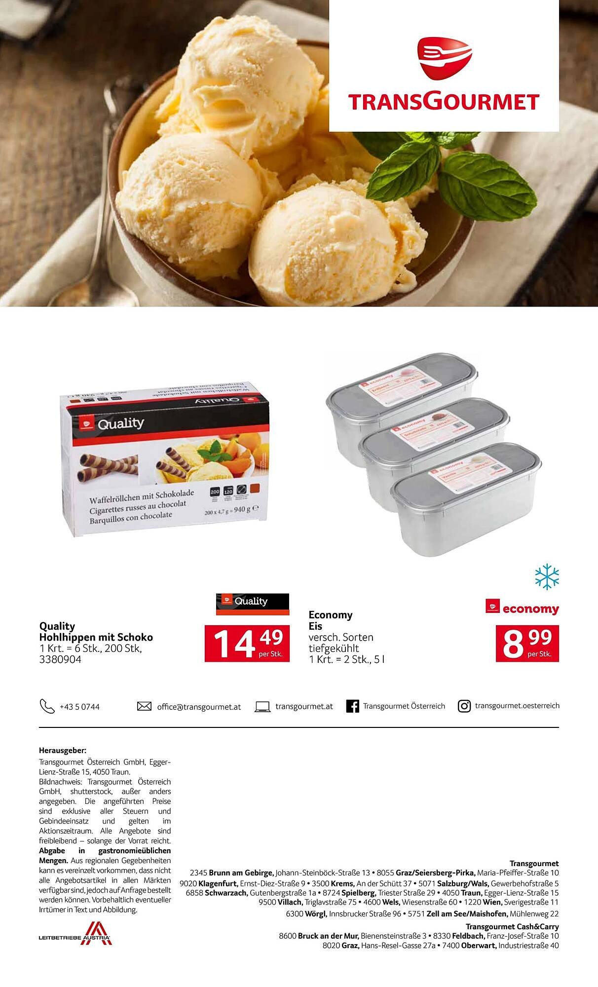 Transgourmet Flugblatt