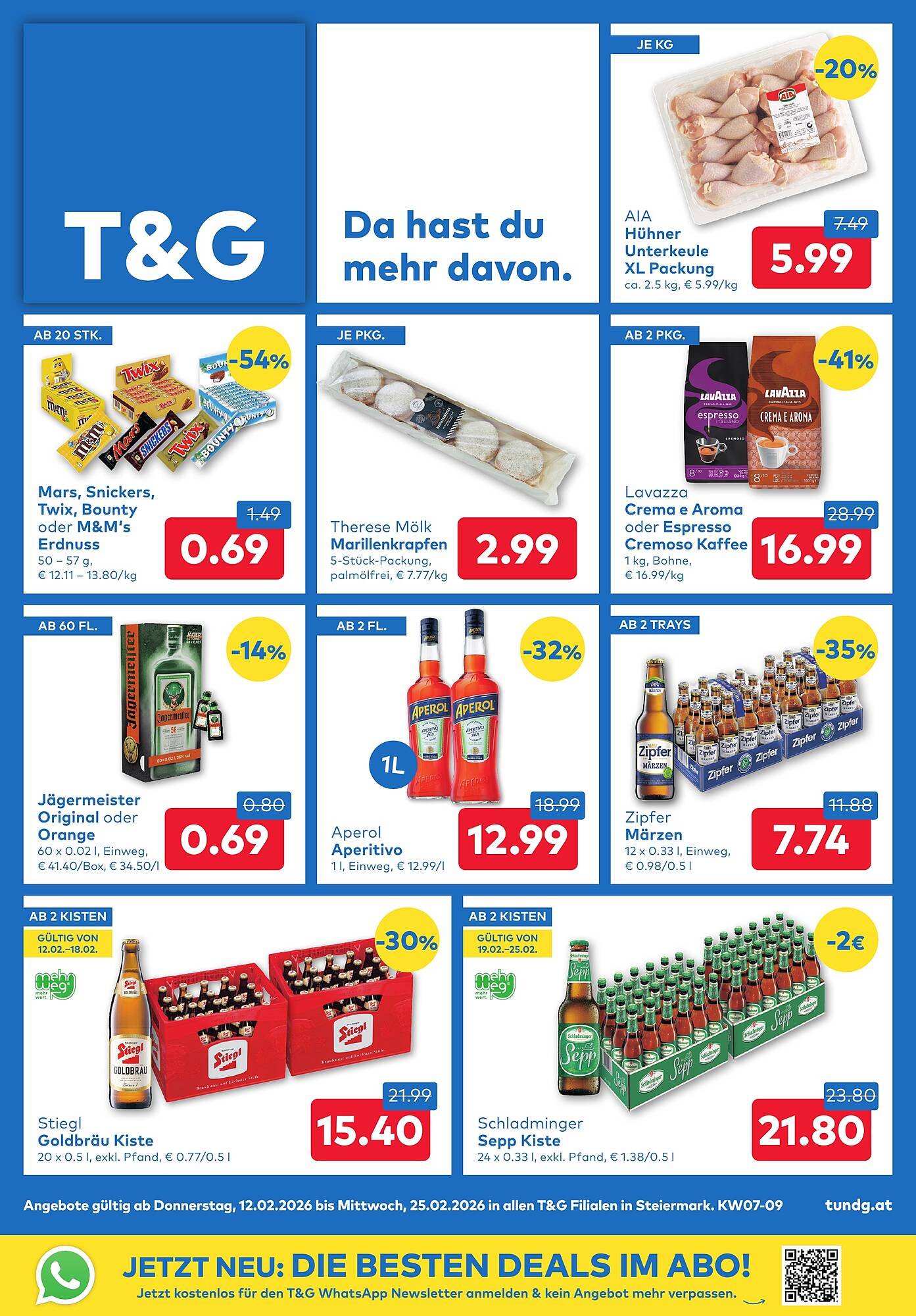 T&amp;G Flugblatt