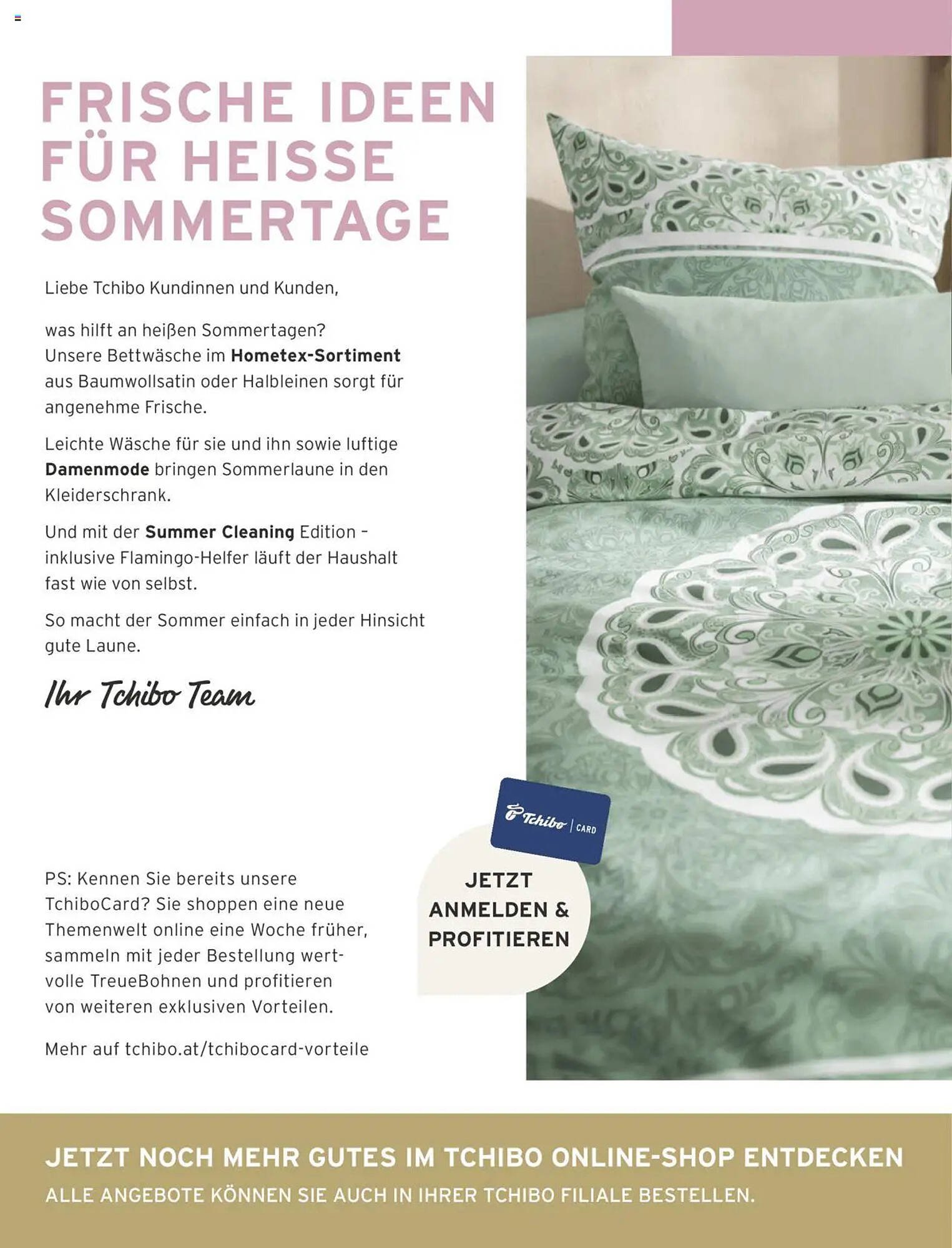 Tchibo Eduscho Flugblatt (2025-08-01 - 2025-08-31)