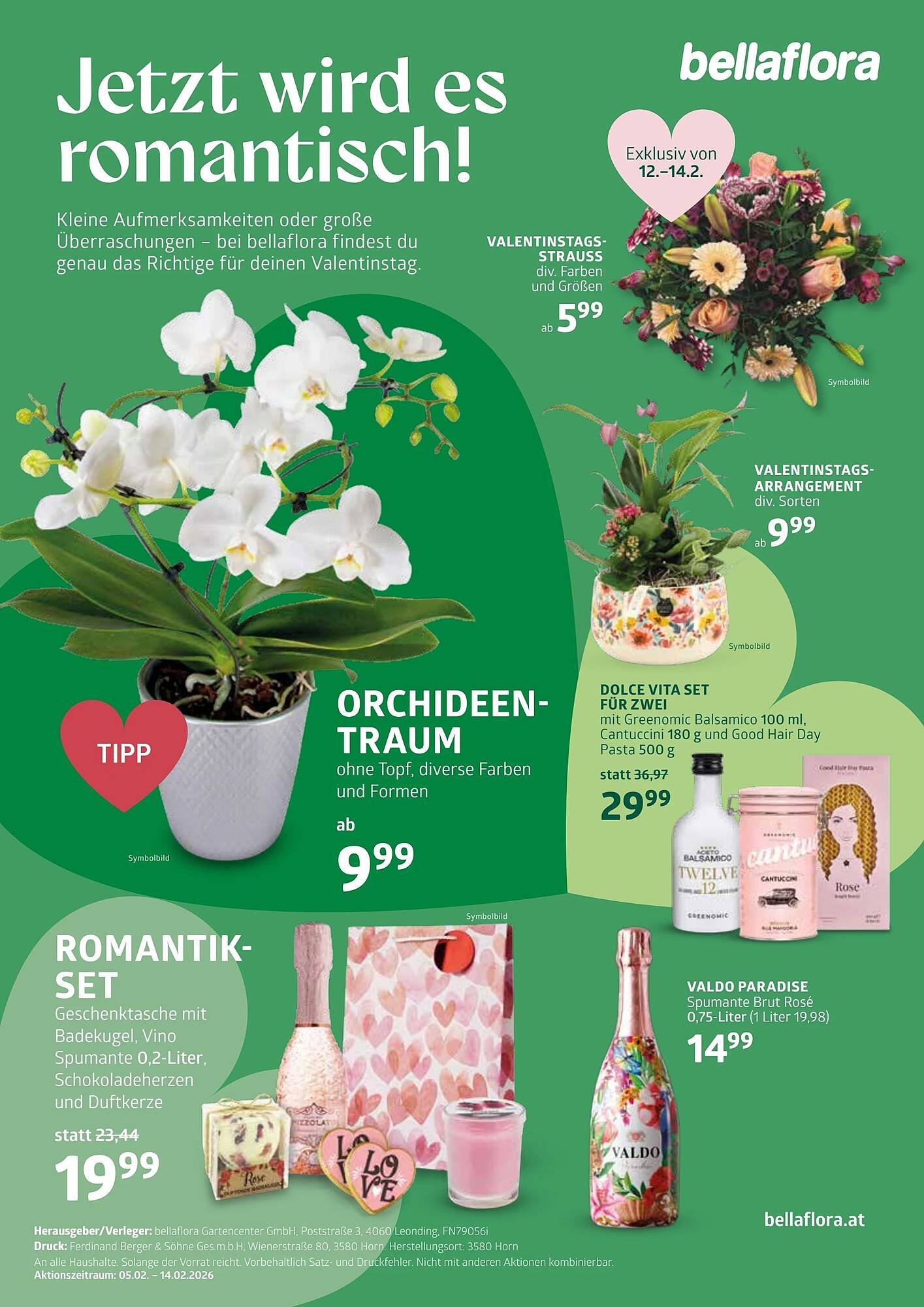 Bellaflora Flugblatt