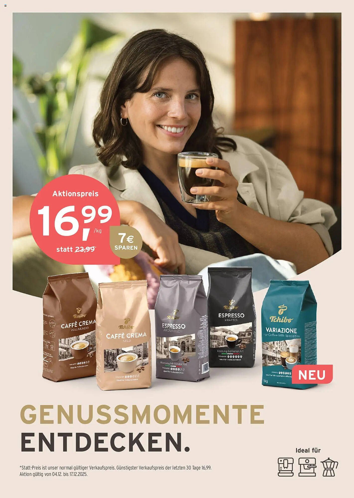 Tchibo Eduscho Flugblatt