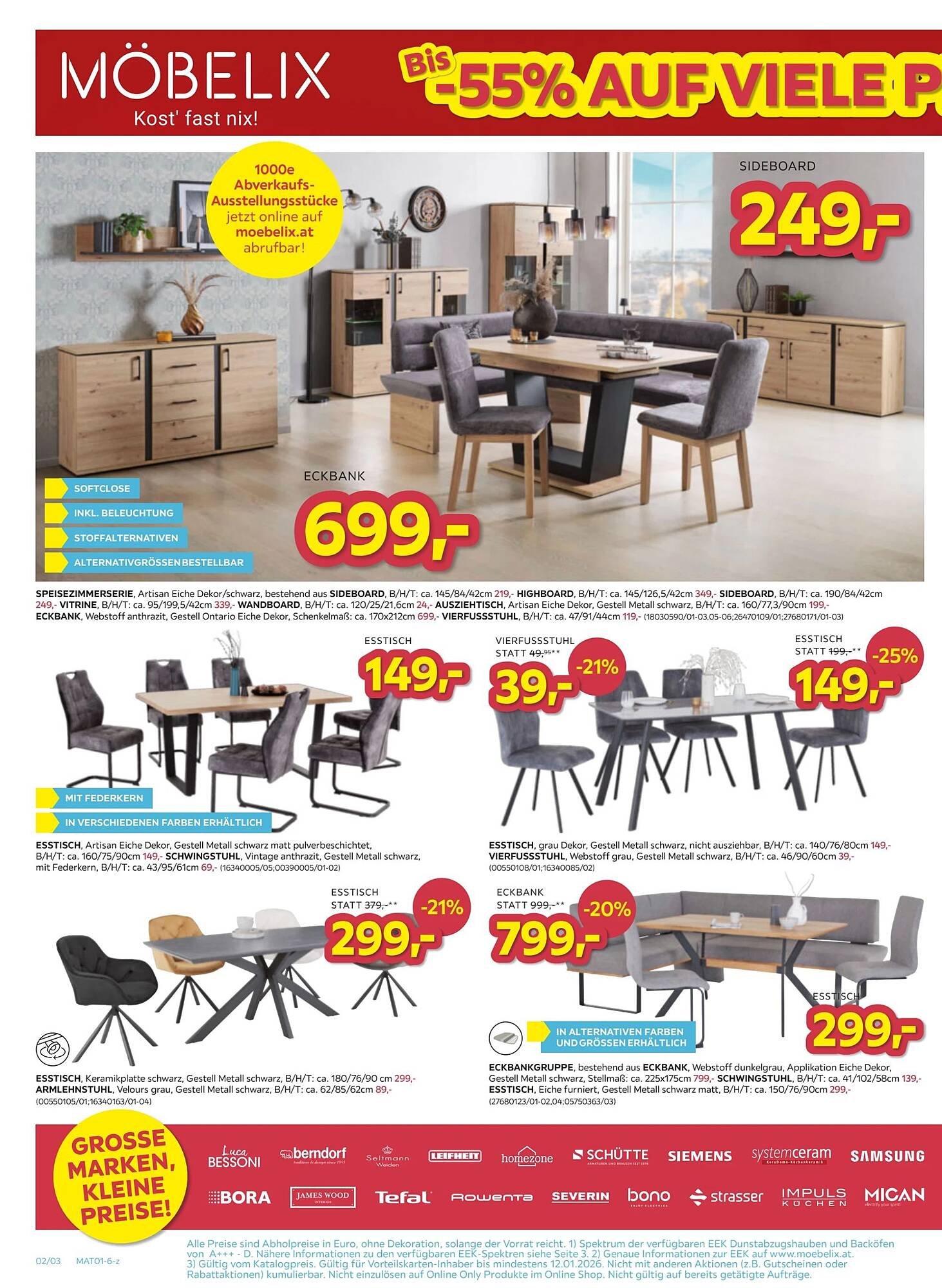 Möbelix Prospekt