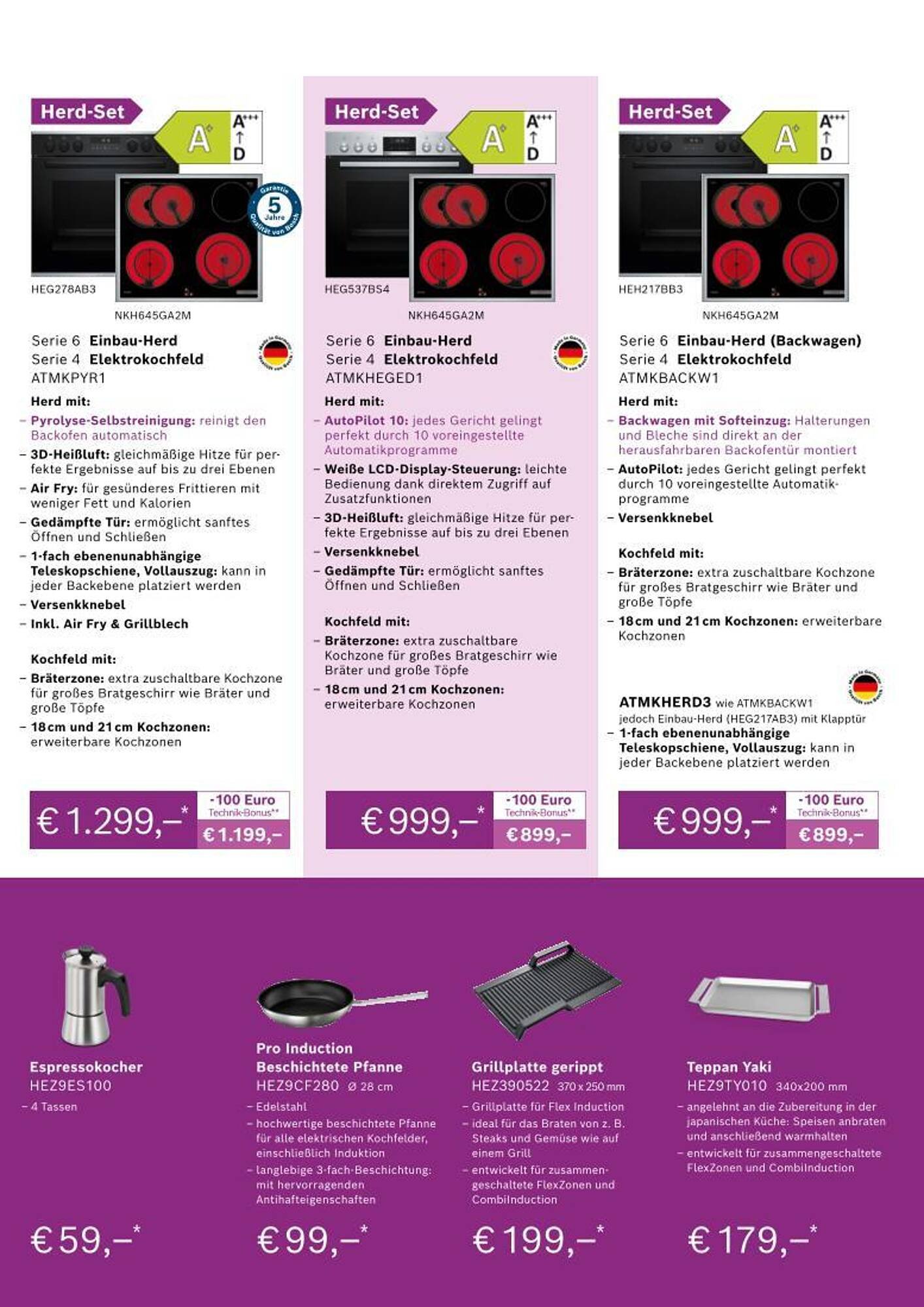 Bosch Professional Flugblatt