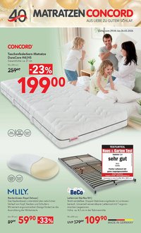 Matratzen Concord Prospekt